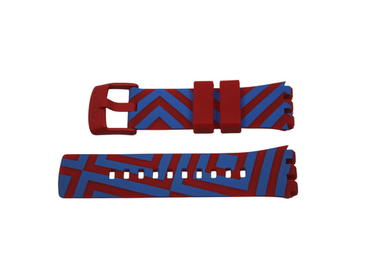 Vintage Swatch Touch Digital strap, unused, never worn, 22mm, 'Quadri-Code', SURP103