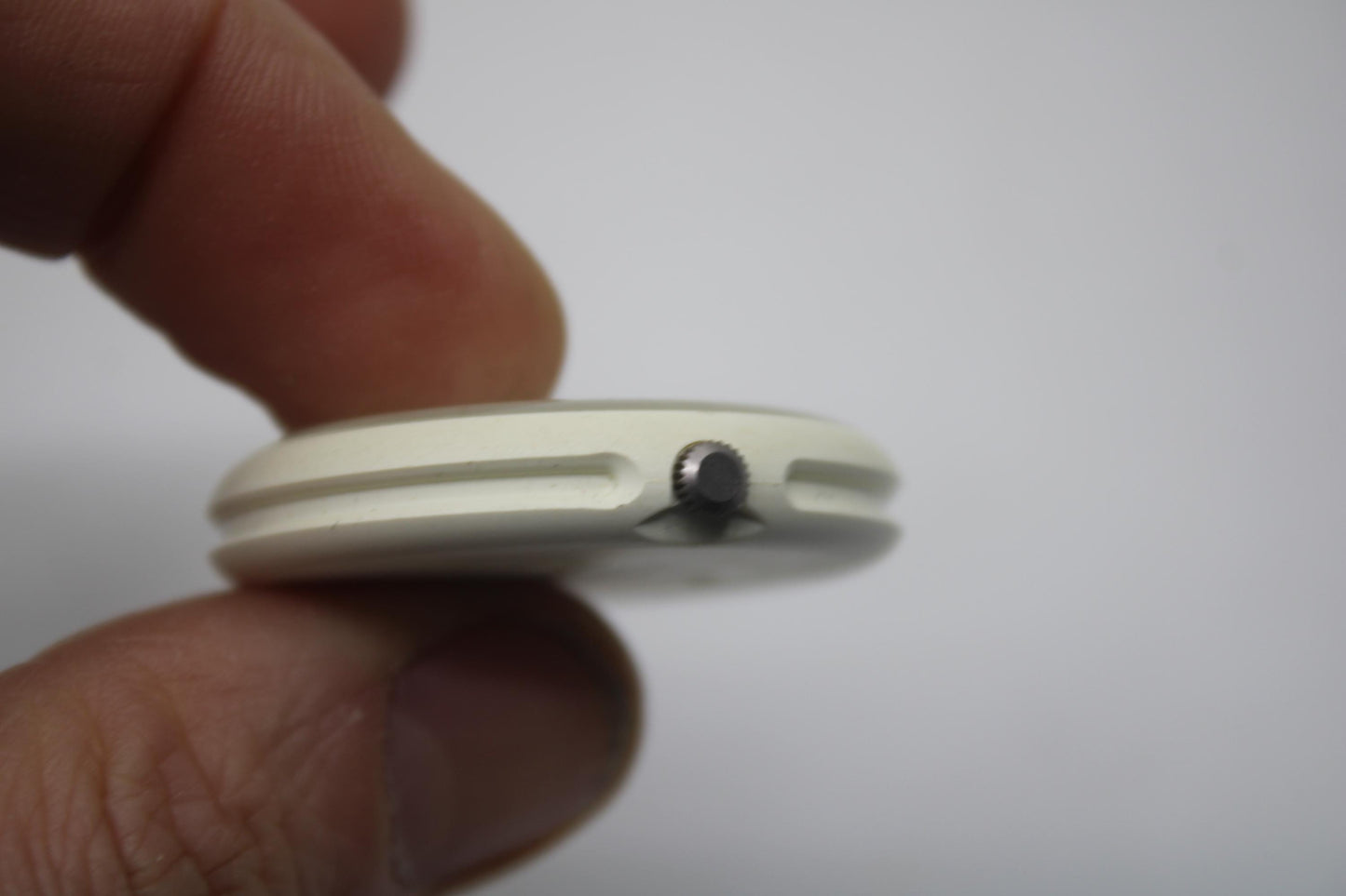 1986 PopSwatch, 'Snowflake', BW001, NO strap and NO popring, working 100%, VERY nice condition