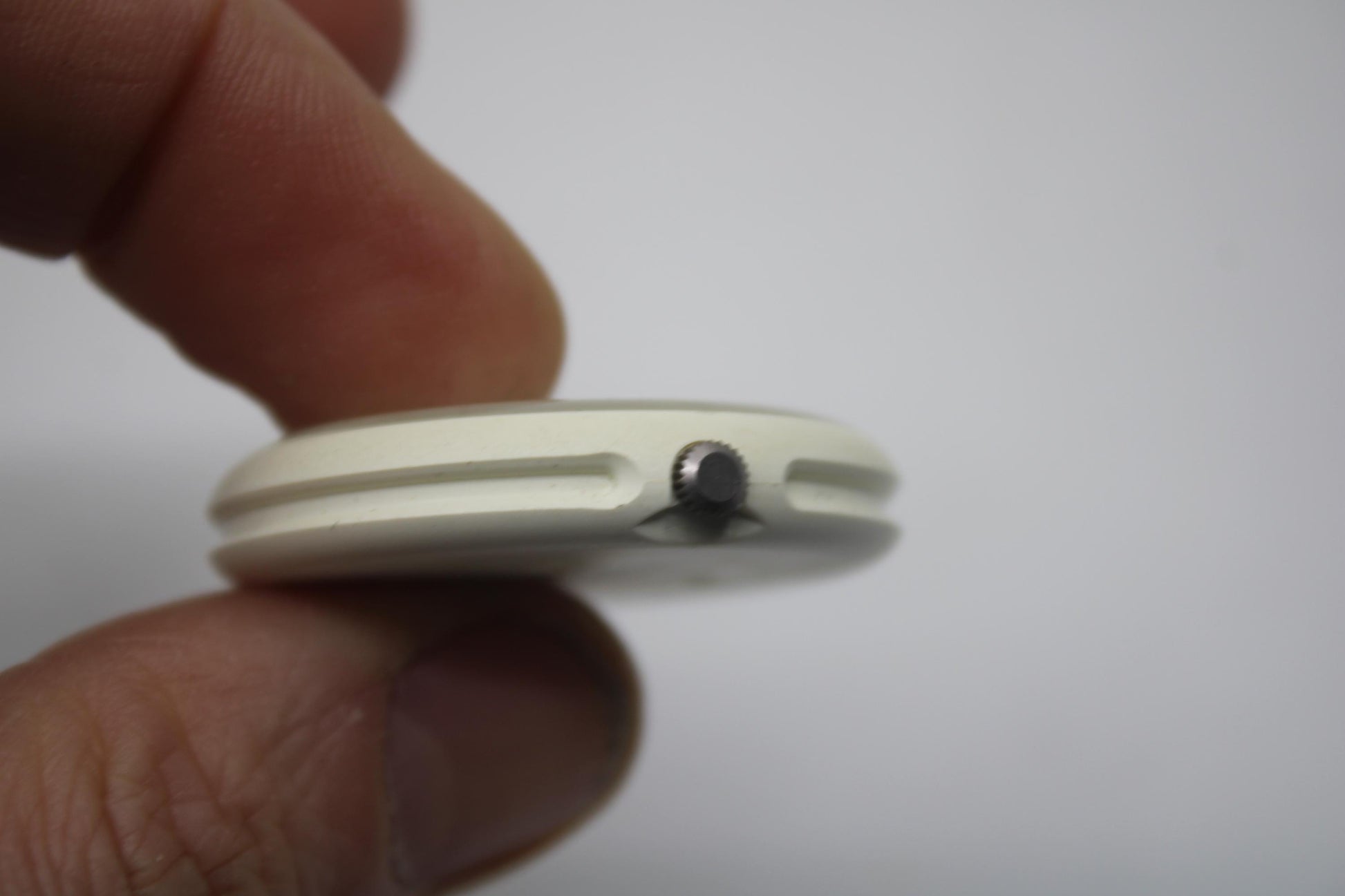 1986 PopSwatch, 'Snowflake', BW001, NO strap and NO popring, working 100%, VERY nice condition