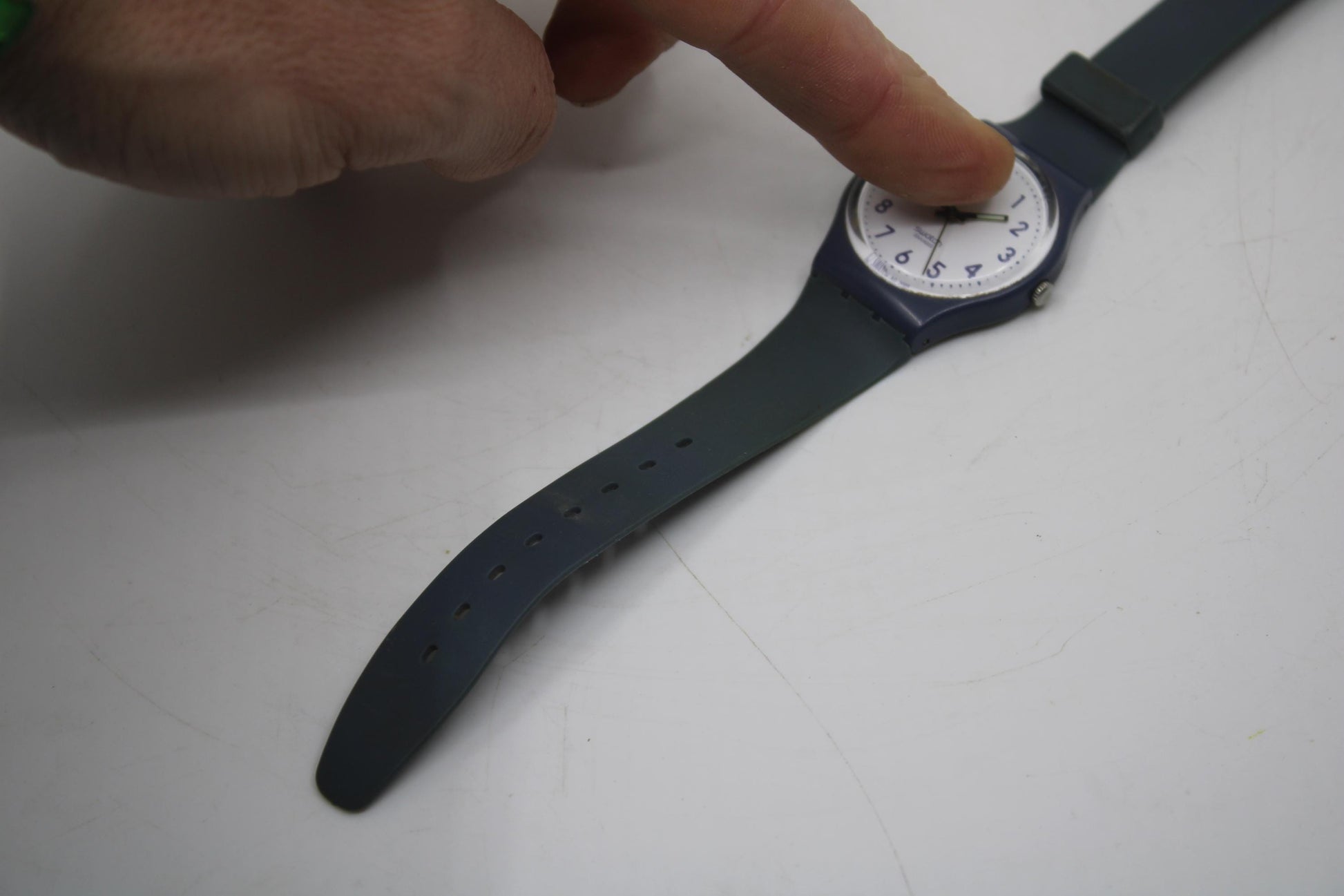 Vintage Gents Swatch 'Fog Cloud' GM160, in good, original condition, working fine, original strap