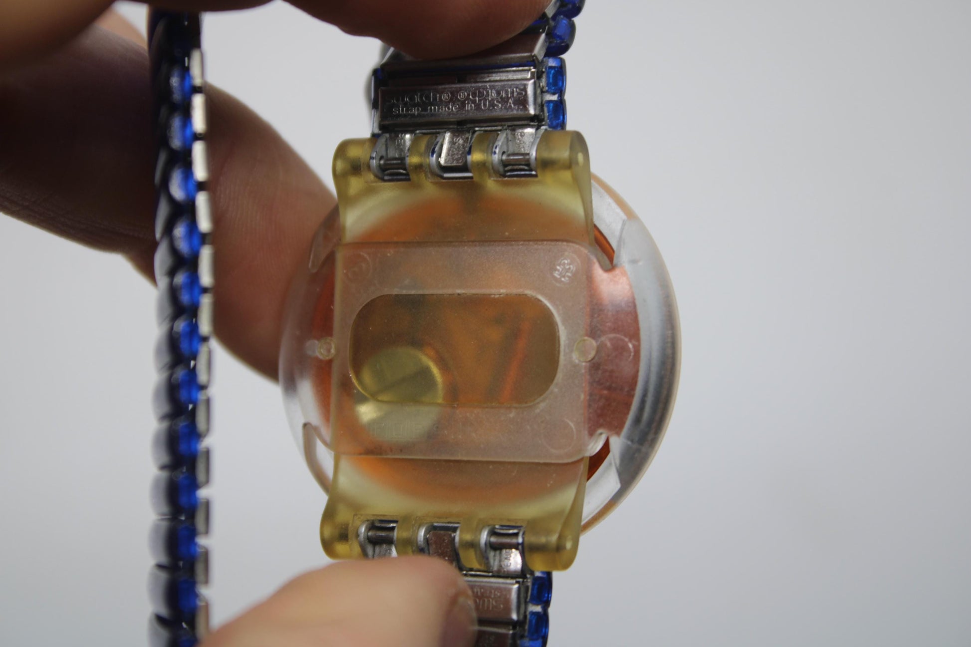 Vintage 1993 PMO100 Pop Swatch, 'Palace Doors', NO box, Very Nice, used Condition, 100% Working