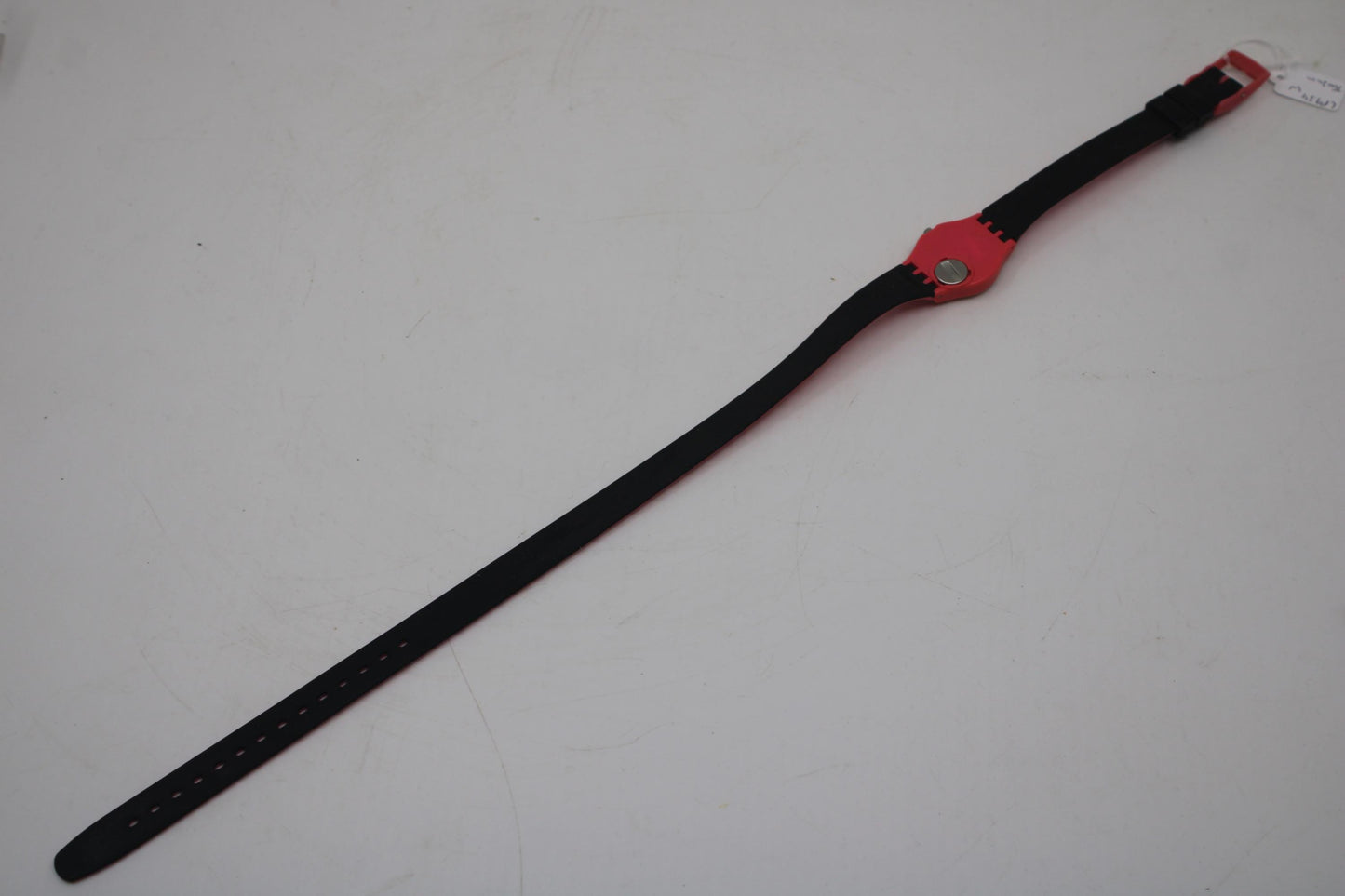 Vintage ladies Swatch, called Too Sun, LP134, NO box, working 100%, original long, double wrap strap