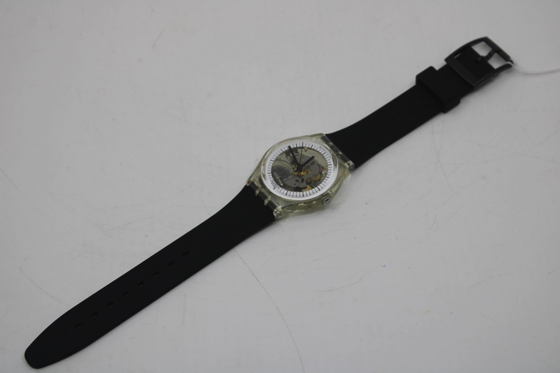 1998, Swatch, Gents, 'Daimler-Chrysler', GZ157, GOOD, Nice, Used Condition, 100% working, Non-ORIGINAL Strap