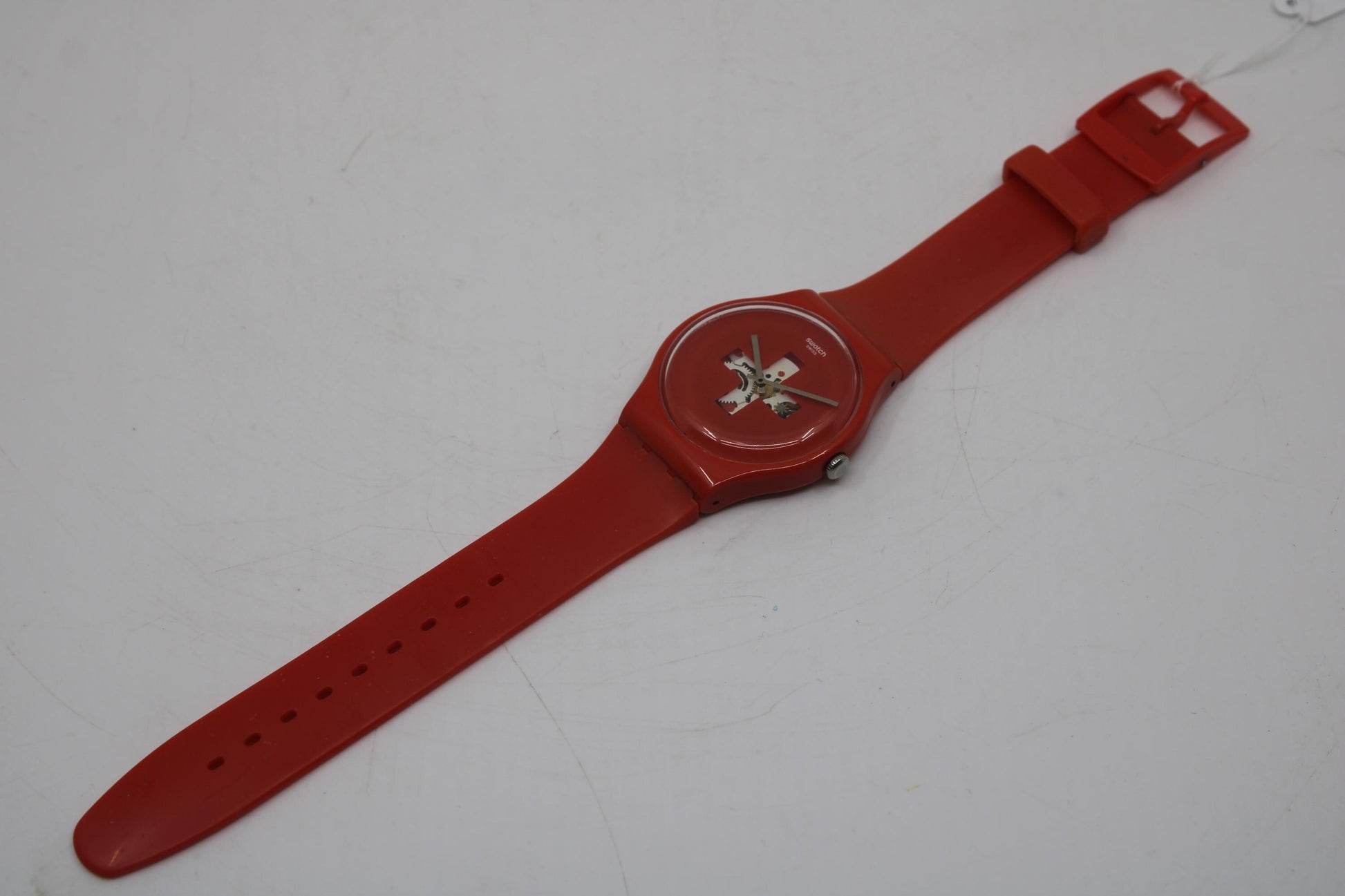 Swatch Watch 41mm New Gent 'Swiss around the clock' SUOR106, Original strap, Working fine, Nice, Used Condition