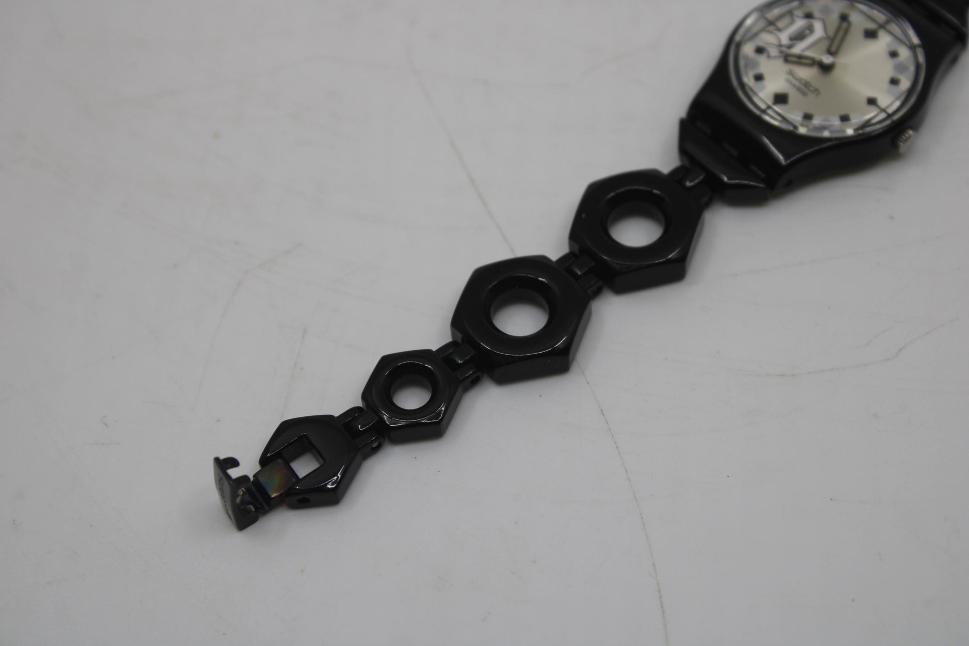 Vintage ladies Swatch, LB167, 'Own Way' NO box, working 100%, original strap, READ Description
