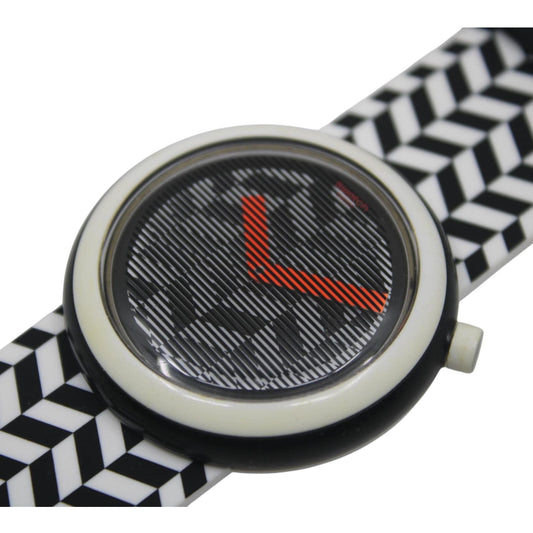 New Pop Swatch, called the Hypnopop, model number PNB104