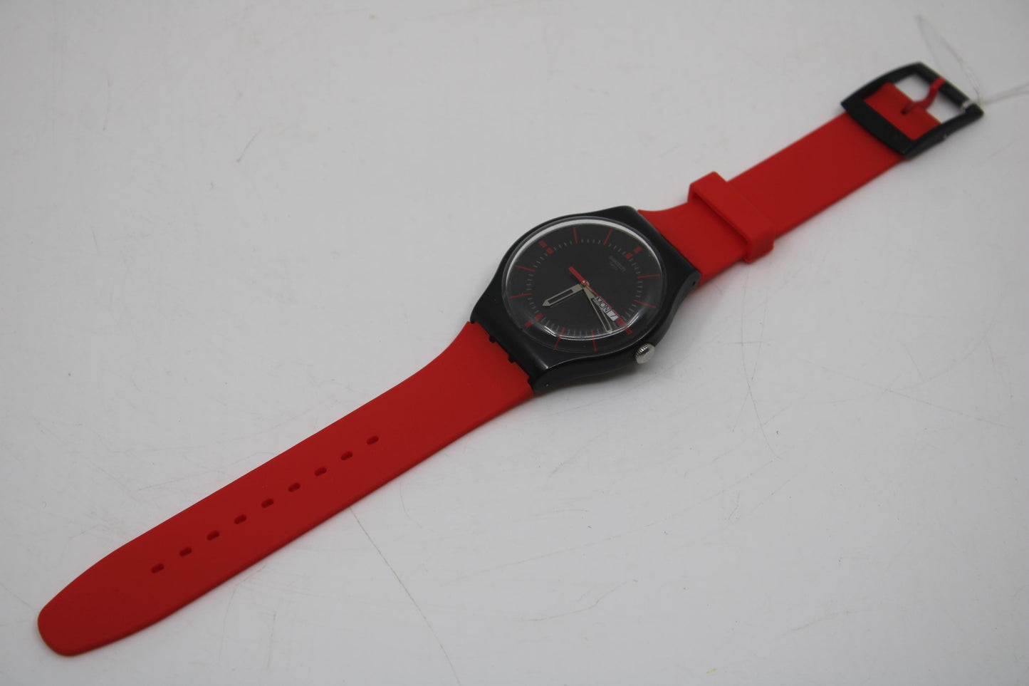 Swatch Watch 41mm New Gent 'Gaet' SUOB714, New, NON-Original strap, Working 100% Nice, Used Condition