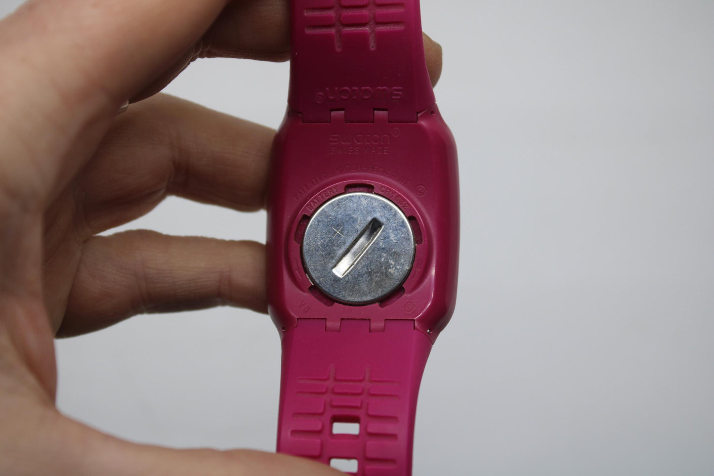 Swatch Touch 'Touch Pink', SURP100, Nice, Used Condition, working 100%
