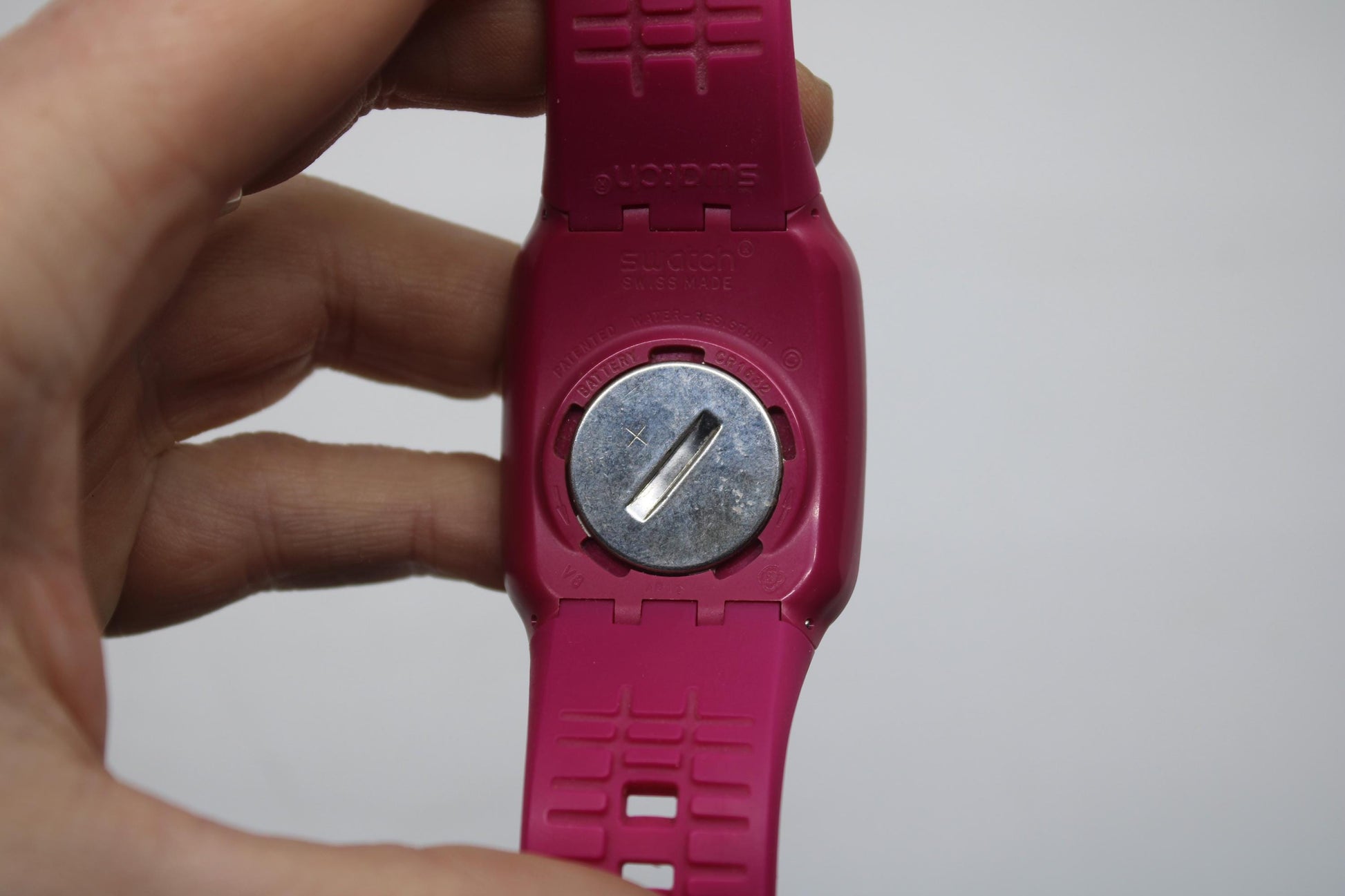 Swatch Touch 'Touch Pink', SURP100, Nice, Used Condition, working 100%