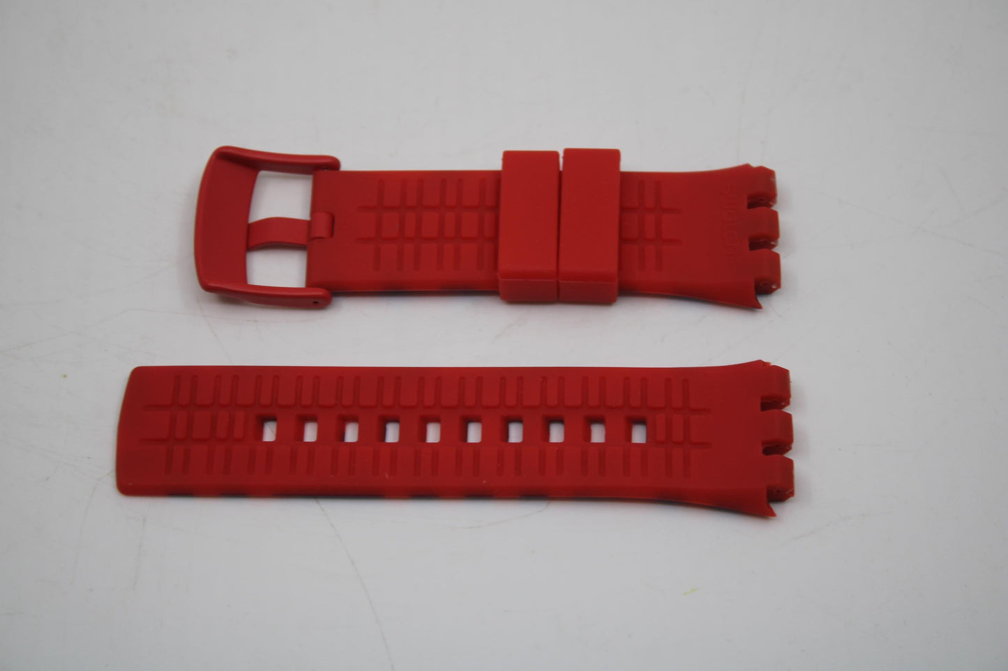 Vintage Swatch Touch Digital strap, unused, never worn, 22mm, 'Quadri-Code', SURP103