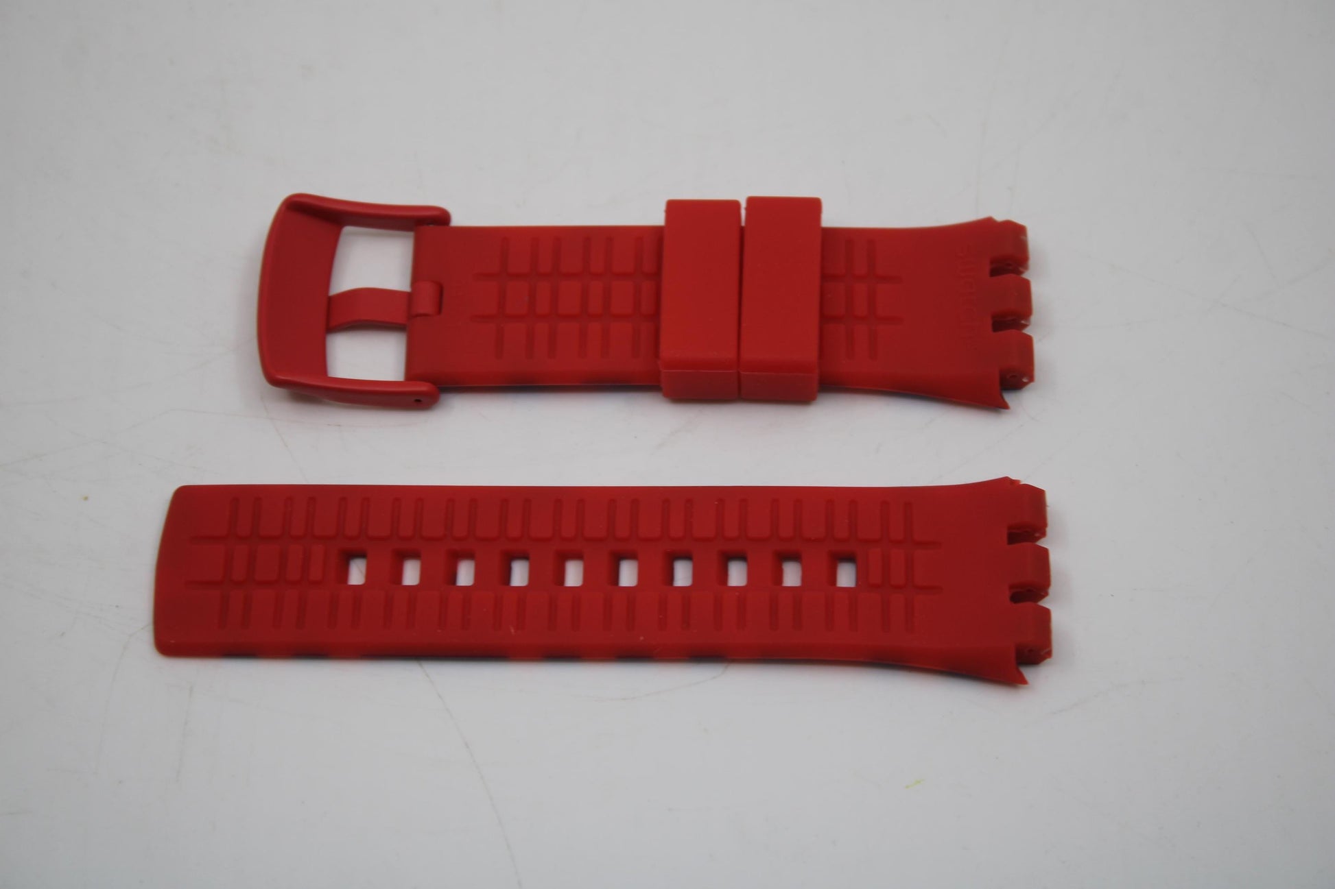 Vintage Swatch Touch Digital strap, unused, never worn, 22mm, 'Quadri-Code', SURP103