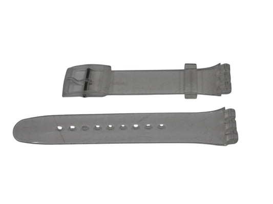 Vintage Swatch 'New Gents' Strap, 'Random Ghost', SUOK111, 19mm, NEW OLD STOCK, Never Used