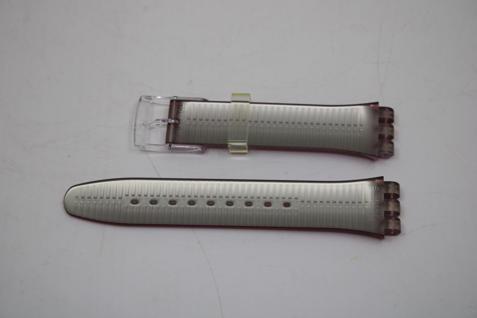 Vintage Swatch 'New Gents' Strap, 'Rosegari', SUOK125, 19mm, NEW OLD STOCK, Never Used