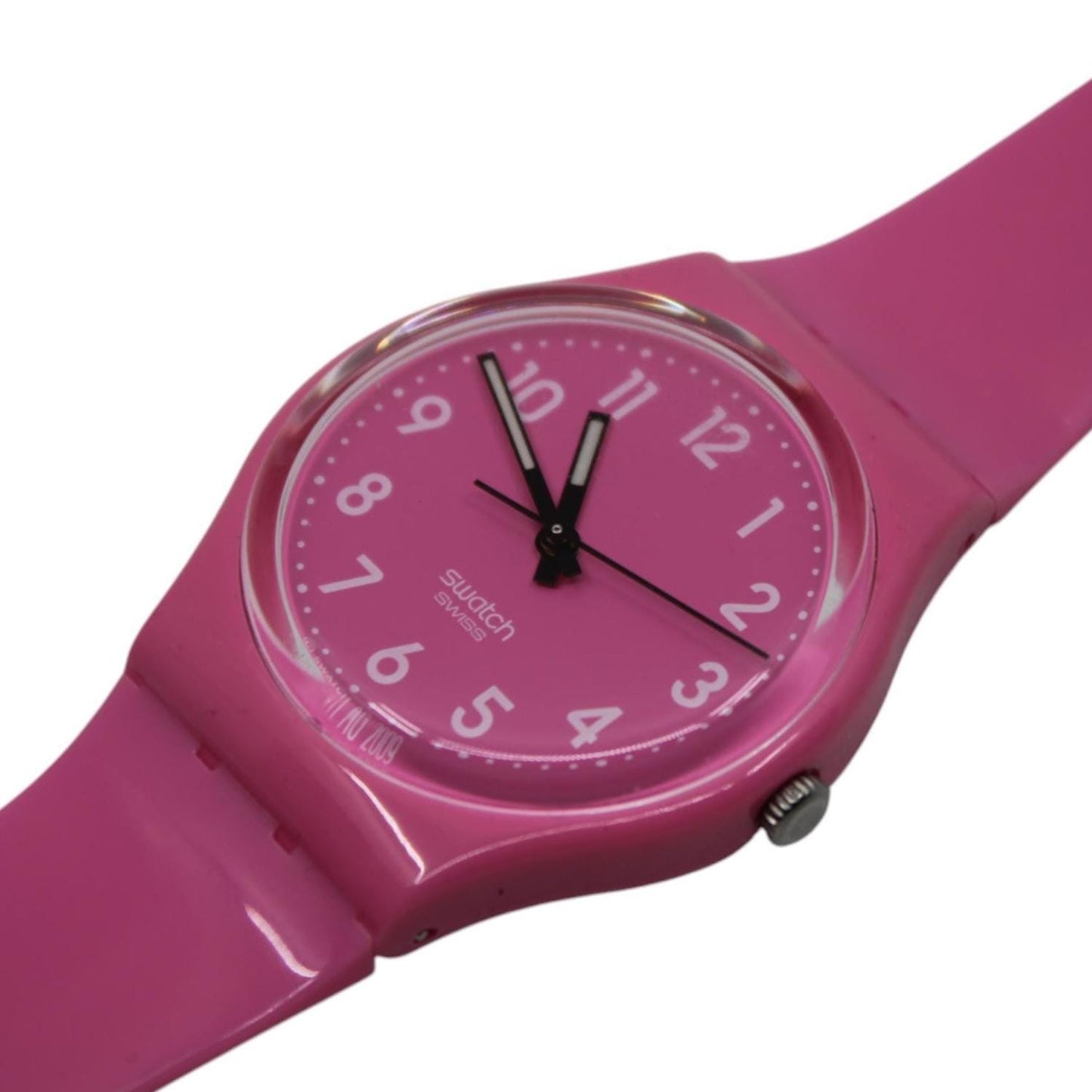 Mint 17mm Gents Swatch, Dragonfruit, GP128, in perfect working order!
