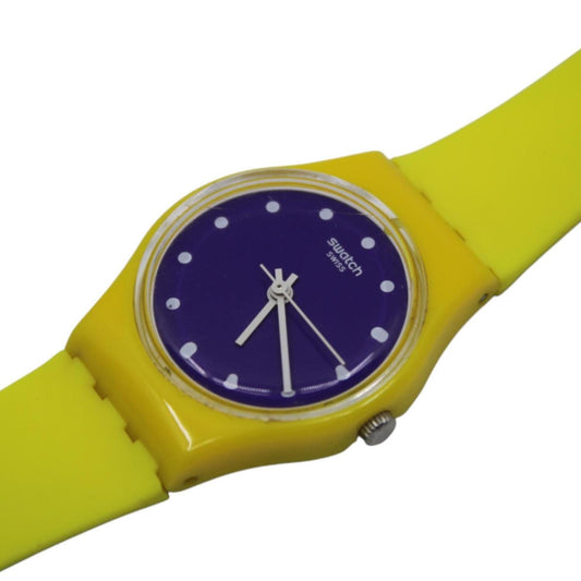 Camojaune Vintage ladies Swatch, LJ110, NO box, working fine, original strap