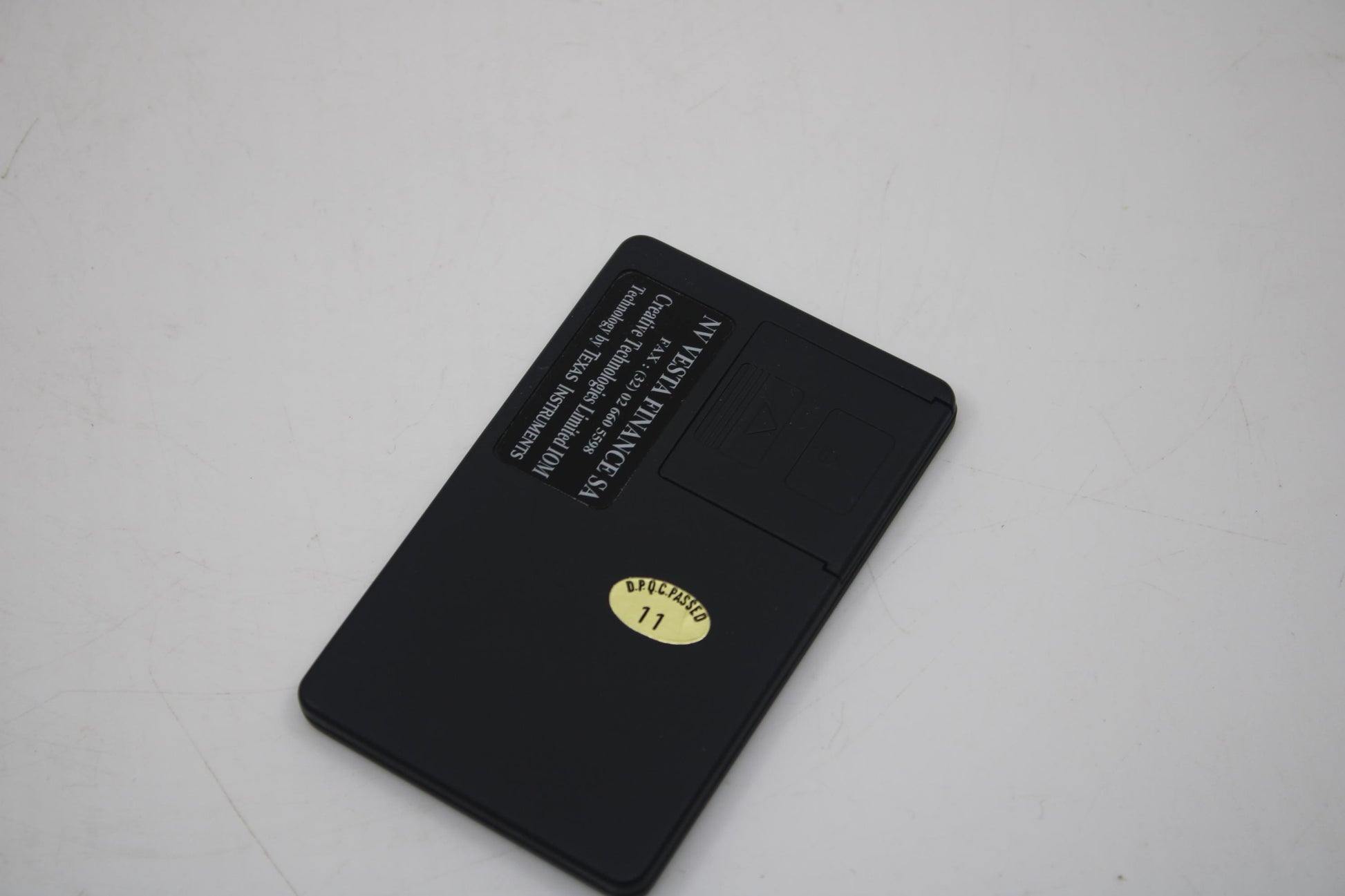 Original Swatch voice memo card recorder, very rare!