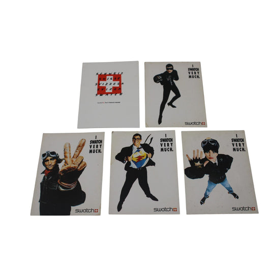 Original vintage Swatch dealer small marketing displays for windows display, VERY rare, choice of design