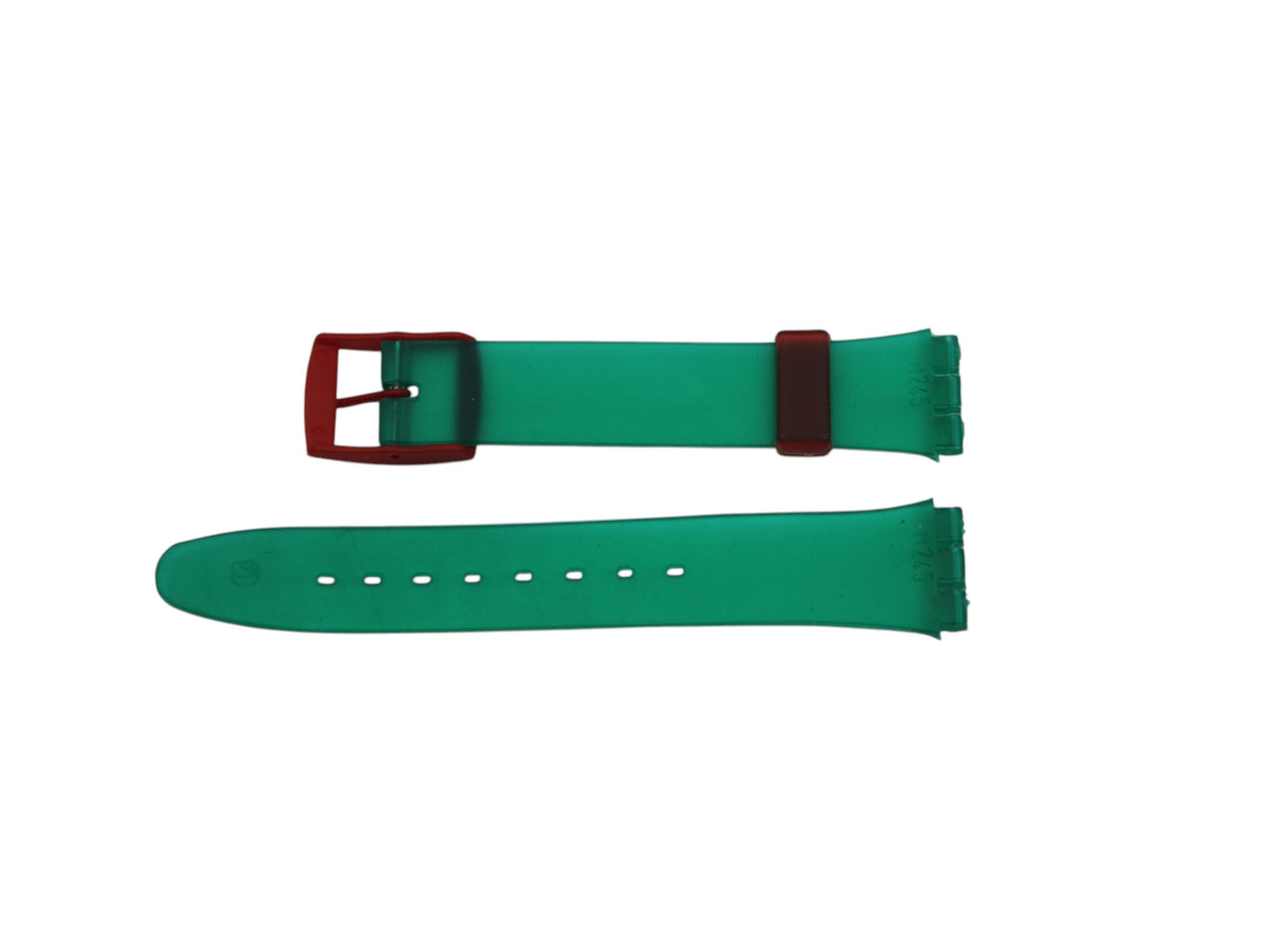 1986 Swatch Gents 17mm, 'Cosmic Encounter', GS102, NON-original brandnew strap