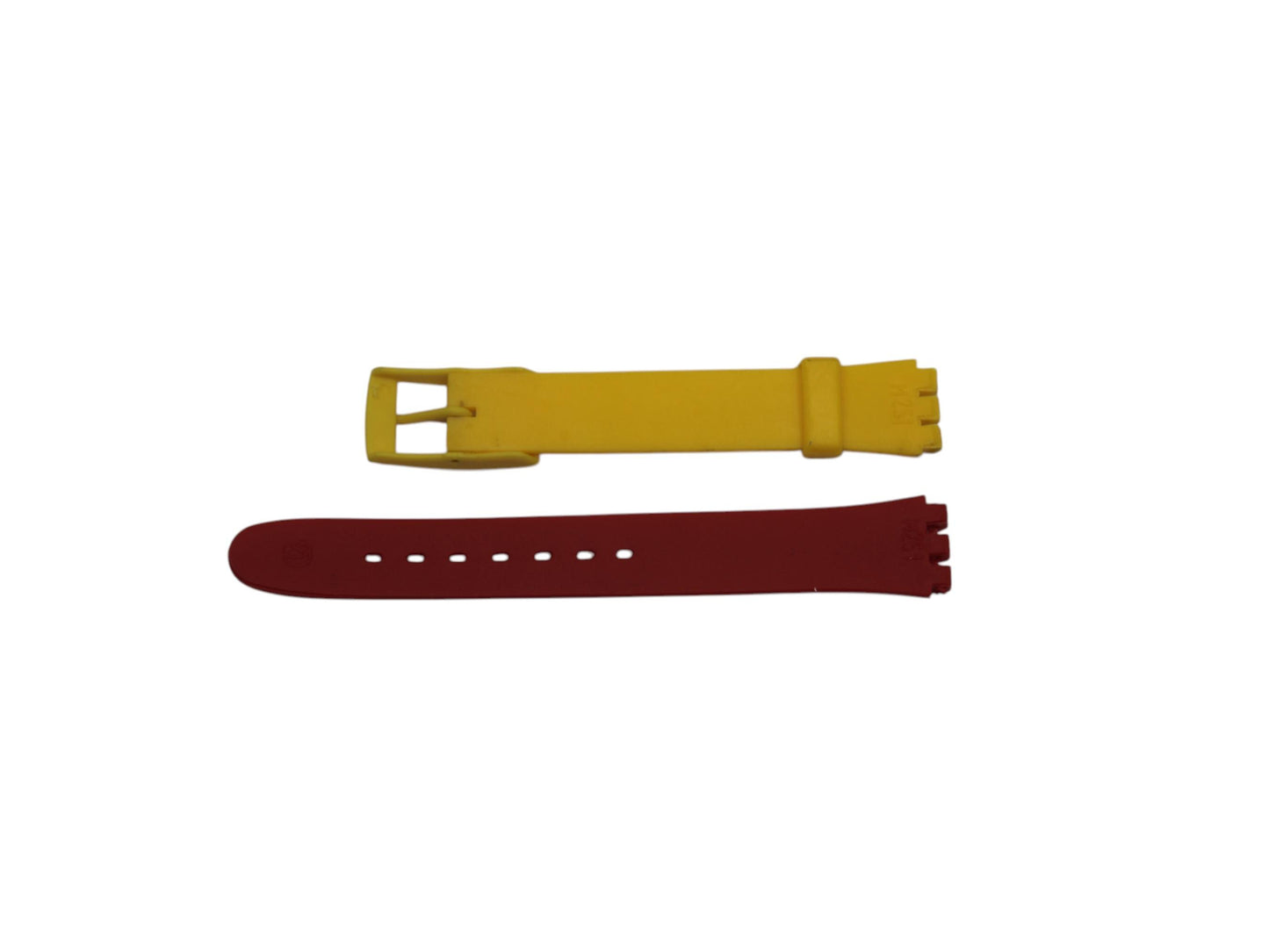 1985 Swatch Ladies 12mm, 'Tri Color Racer', LS102, NON-original Brandnew Strap