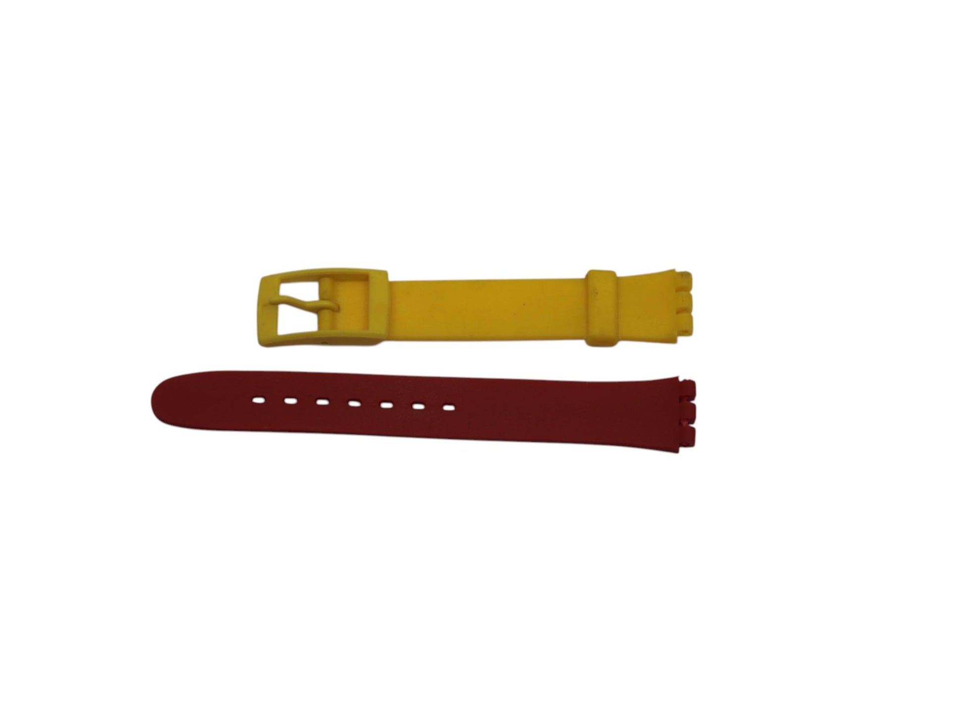 1985 Swatch Ladies 12mm, 'Tri Color Racer', LS102, NON-original Brandnew Strap