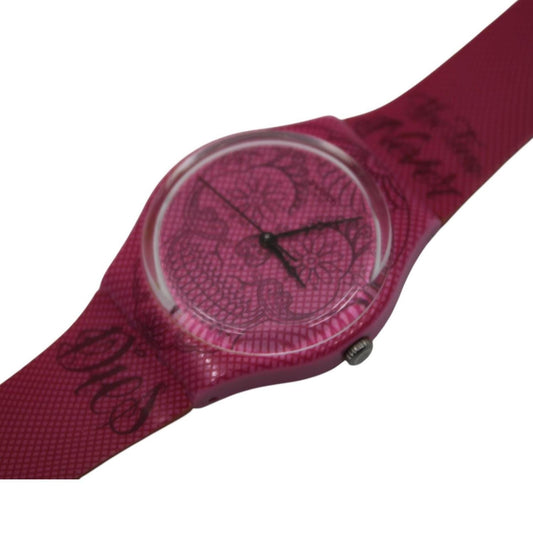 Vintage Gents 34mm Swatch, 'Time Never Dies', model number GP138, nice used condition with original strap