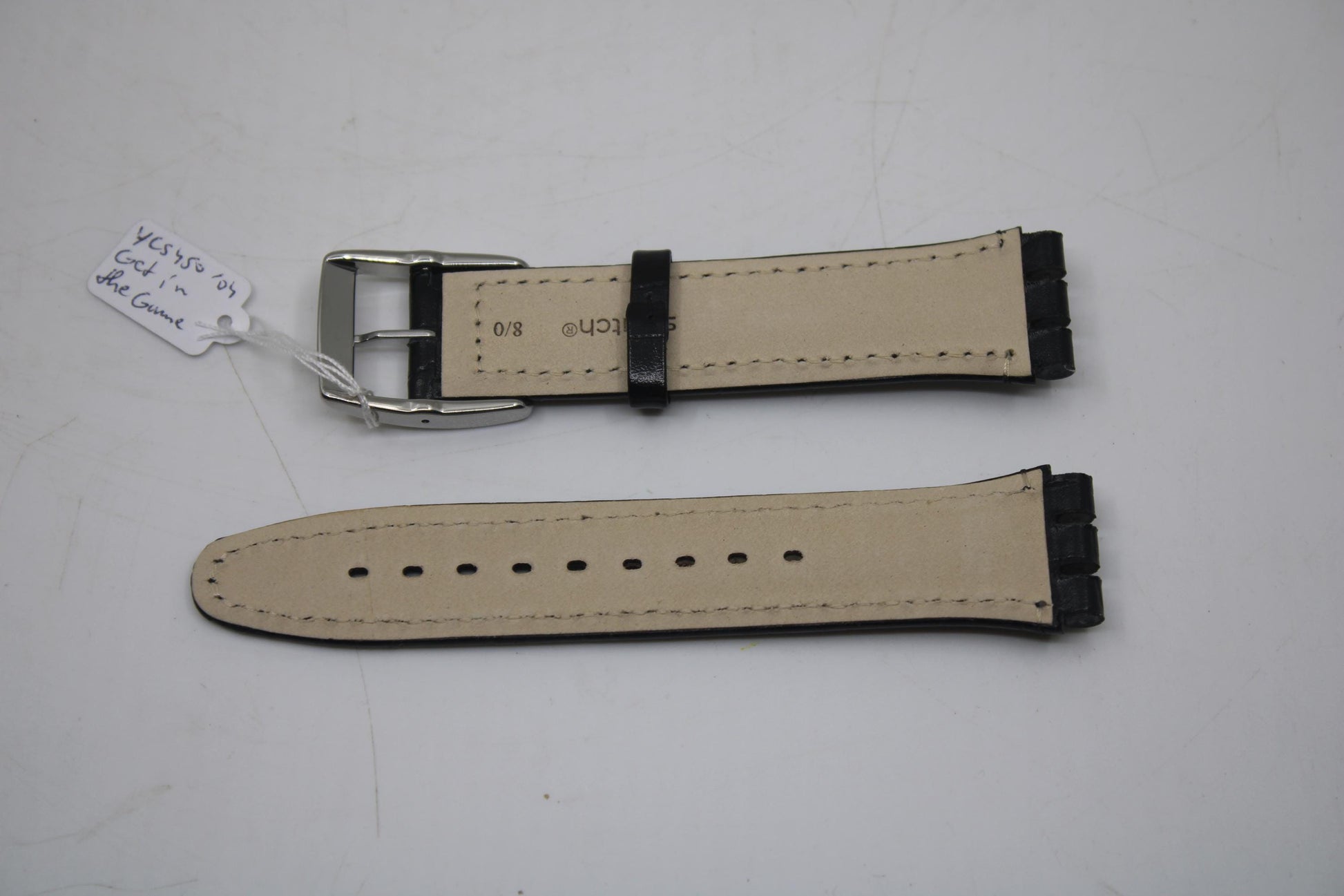 Vintage Swatch Irony Strap, 'Get in the Game', YCS450, 19mm, NEW OLD STOCK, Never Used