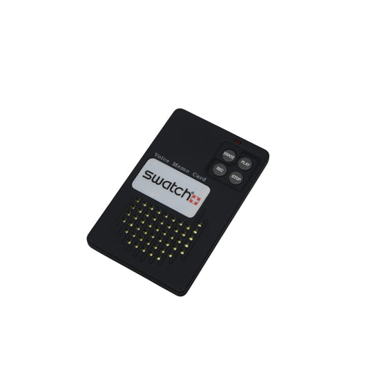 Original Swatch voice memo card recorder, very rare!