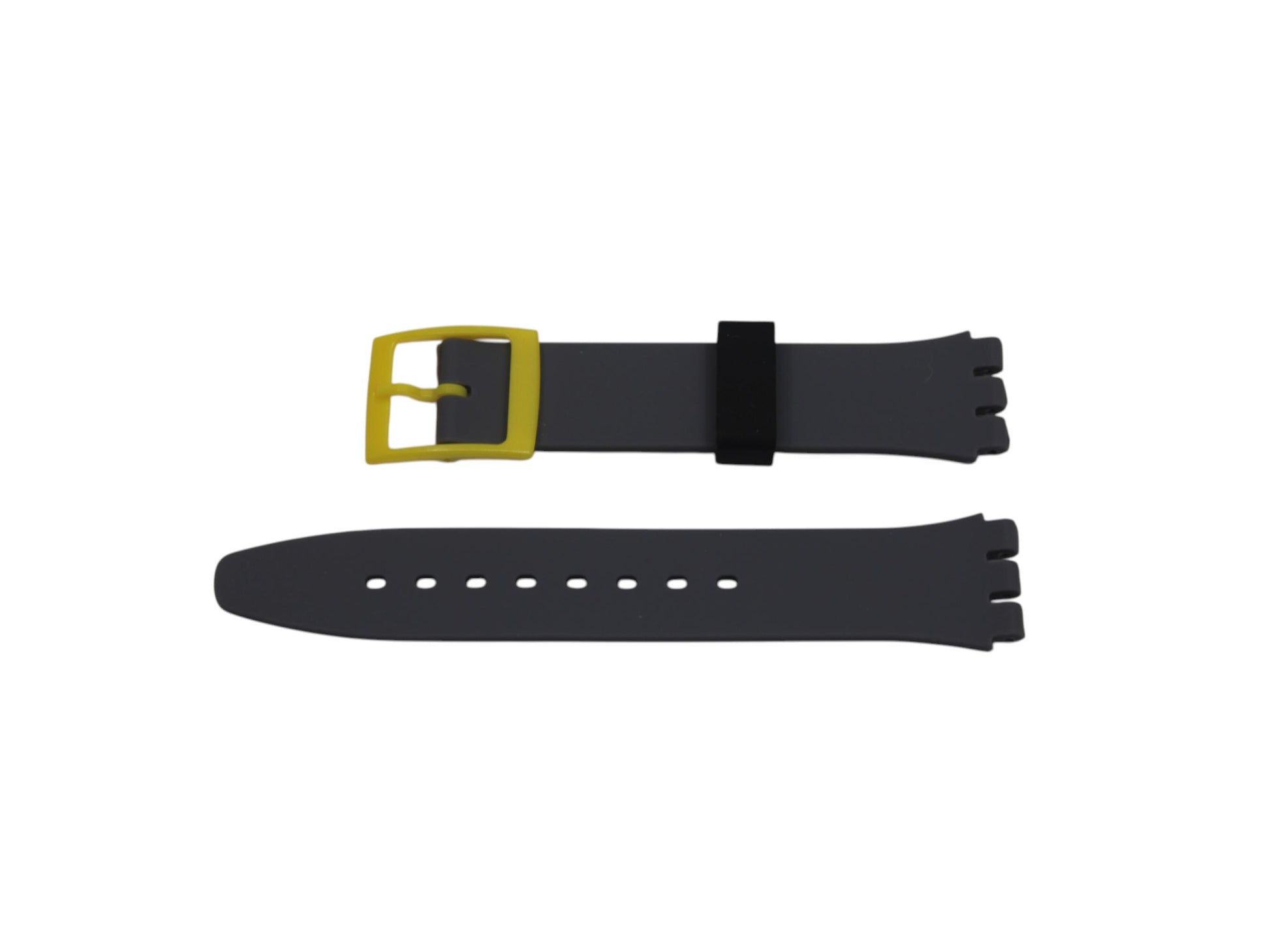 1987 Swatch Gents 17mm, 'Turquoise Bay', GK103, NON-original brandnew silicone strap