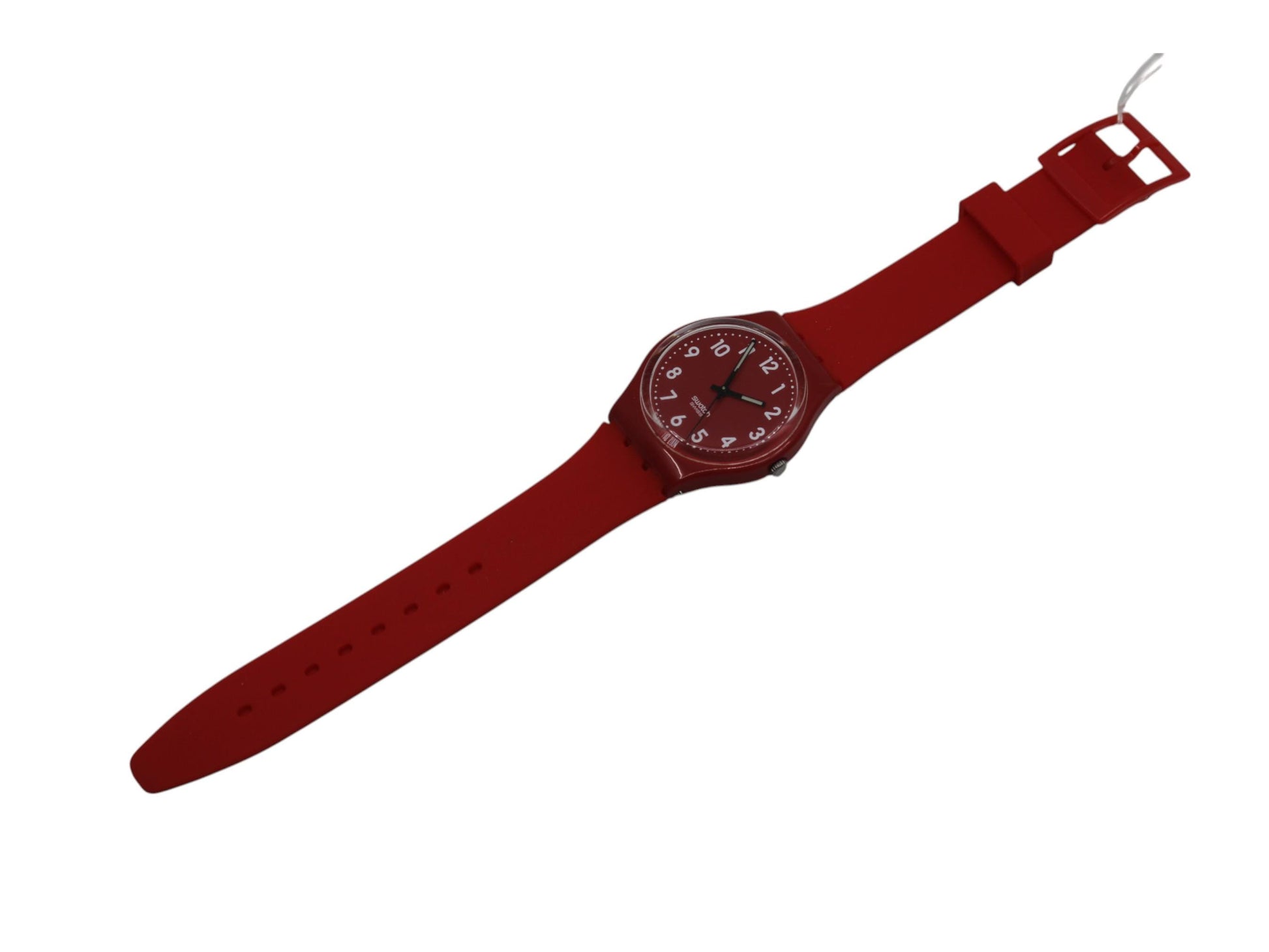 Vintage Gents Swatch 'Cherry Berry' GR154, in good, original condition, working fine NON-original strap