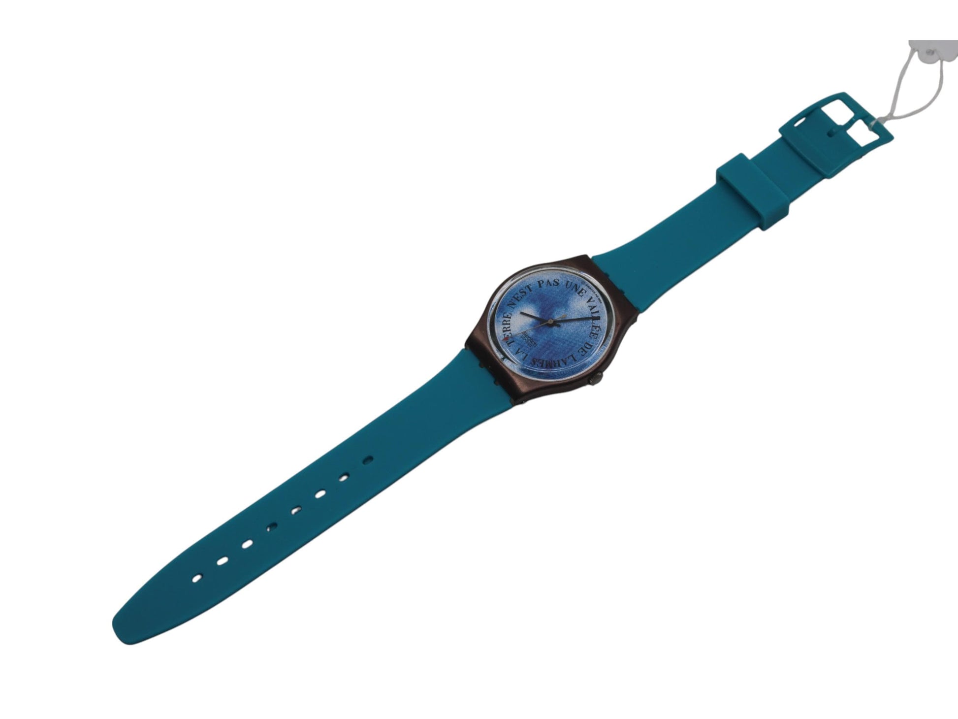 1989 Vintage Gents Swatch, 'Croque Monsieur', GX112, No box, In NICE, USED Condition, working fine, NON-Original Strap