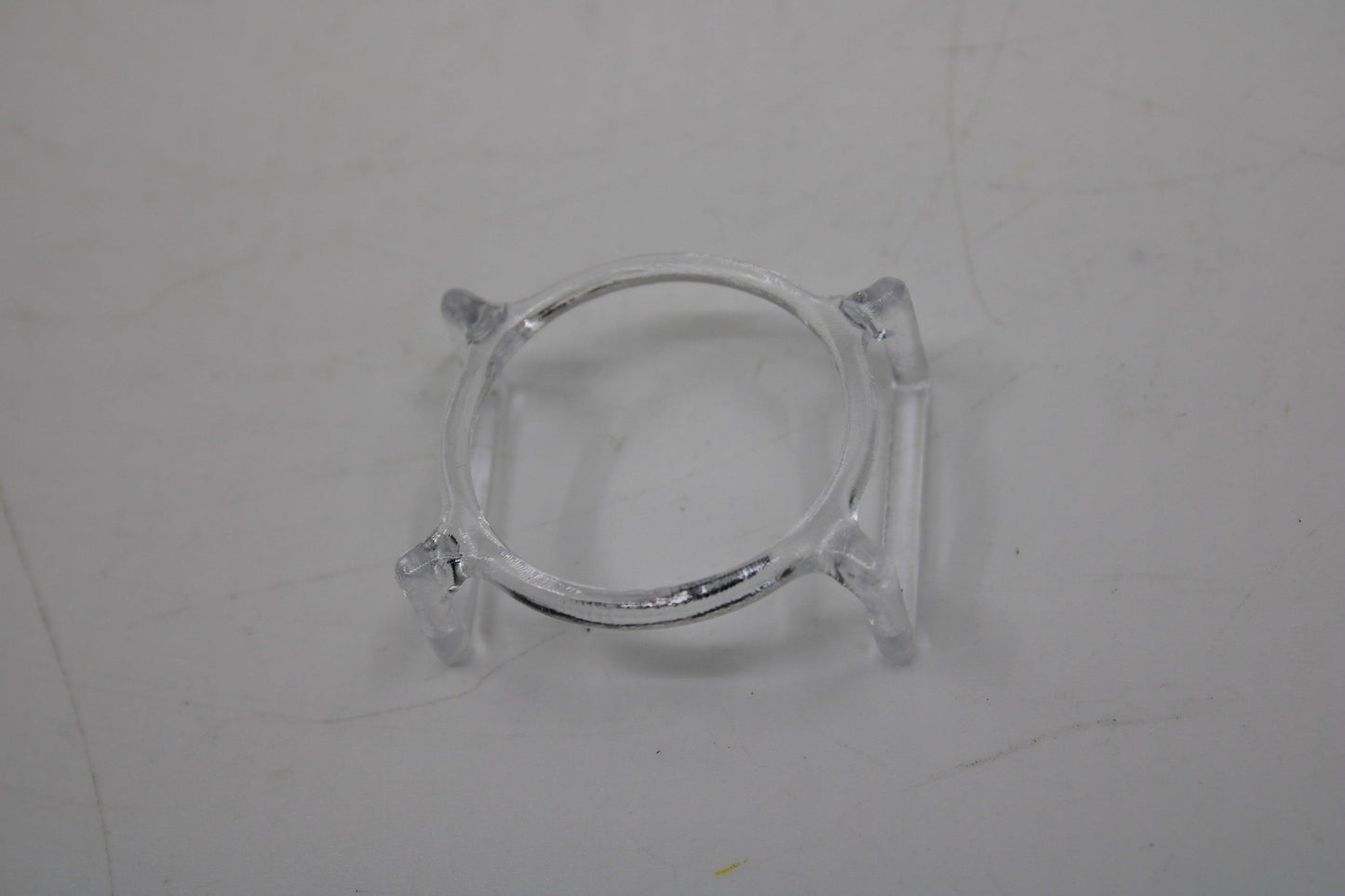 3D Printed Version Swatch Guard, for NEW GENTS Swatches, 41mm Transparent and shiny, watch NOT included in sale