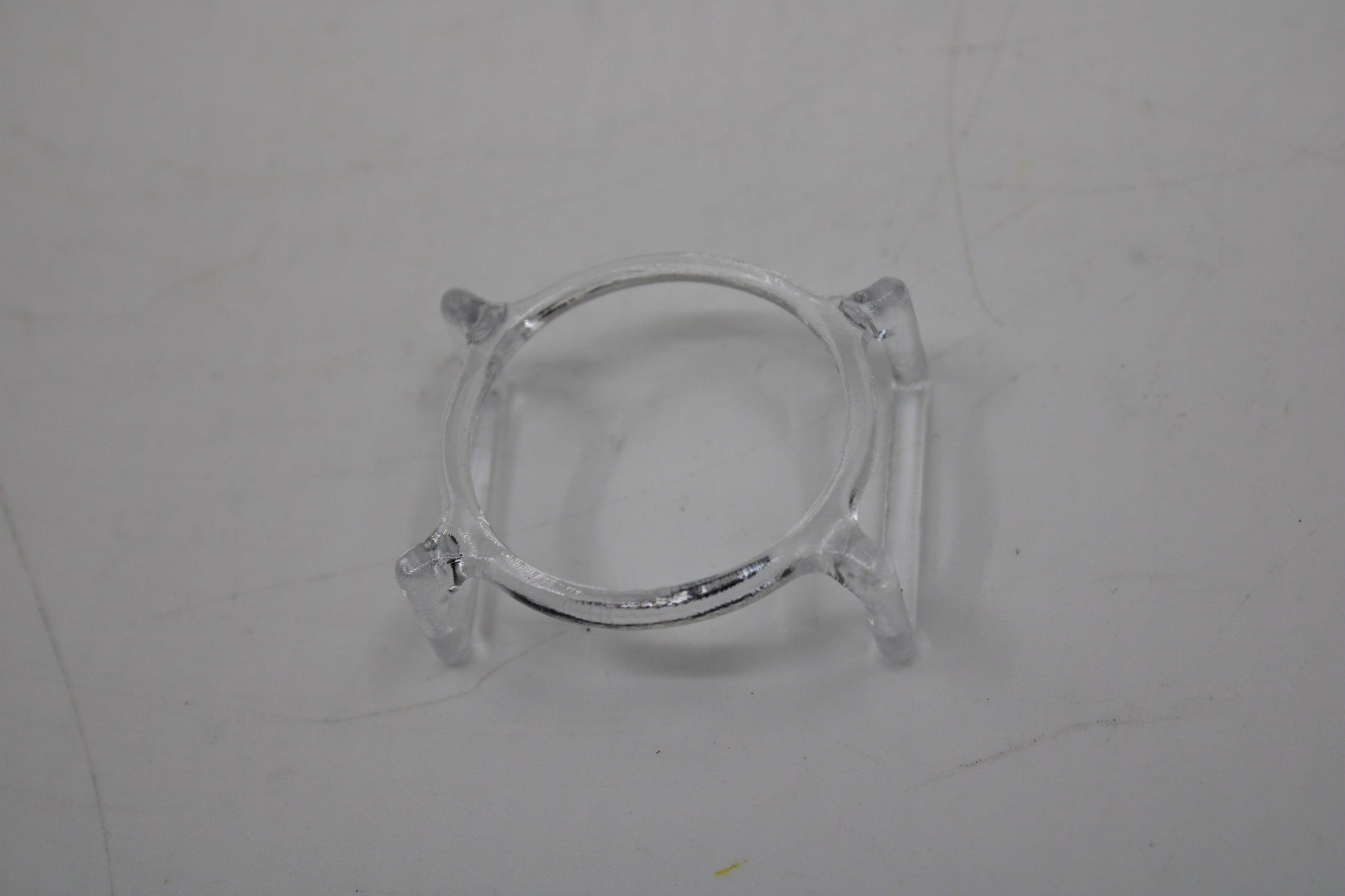 3D Printed Version Swatch Guard, for NEW GENTS Swatches, 41mm Transparent and shiny, watch NOT included in sale