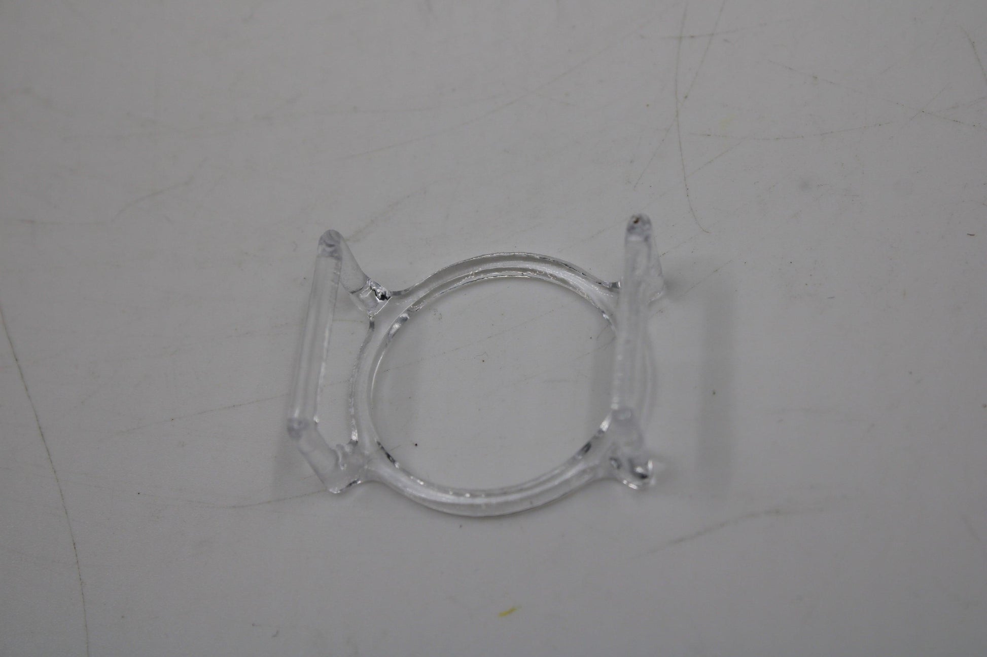 3D Printed Version Swatch Guard, for NEW GENTS Swatches, 41mm Transparent and shiny, watch NOT included in sale