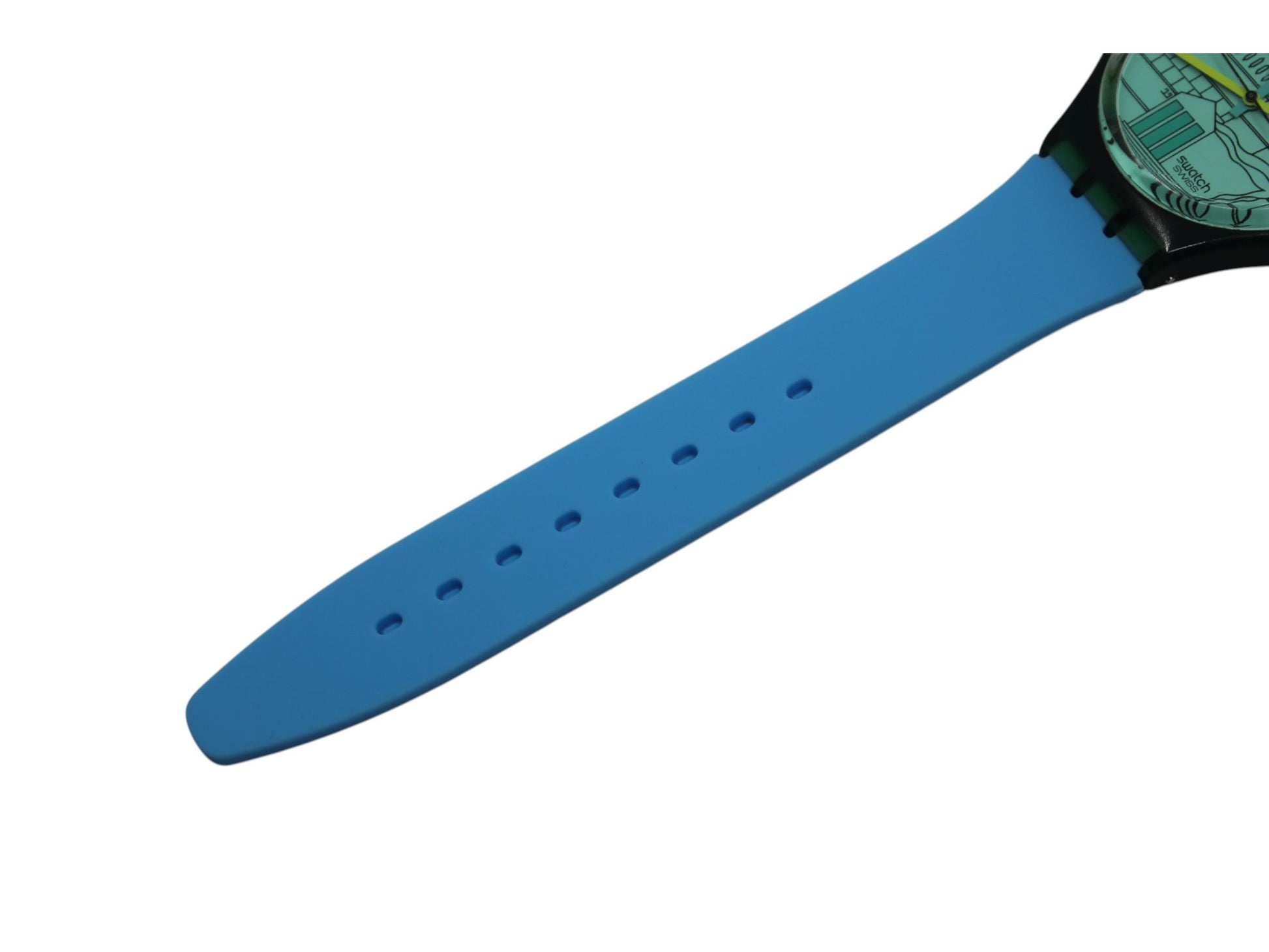 1990 Vintage Gents Swatch 'Metroscape' GN109, in NICE, used condition, working fine with brandnew silicone strap