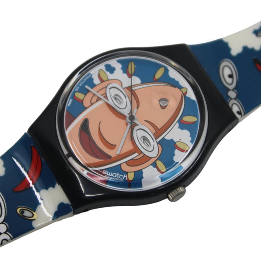 1996 Club Special Swatch GZ700 'Looka', new old stock, never used, NO box