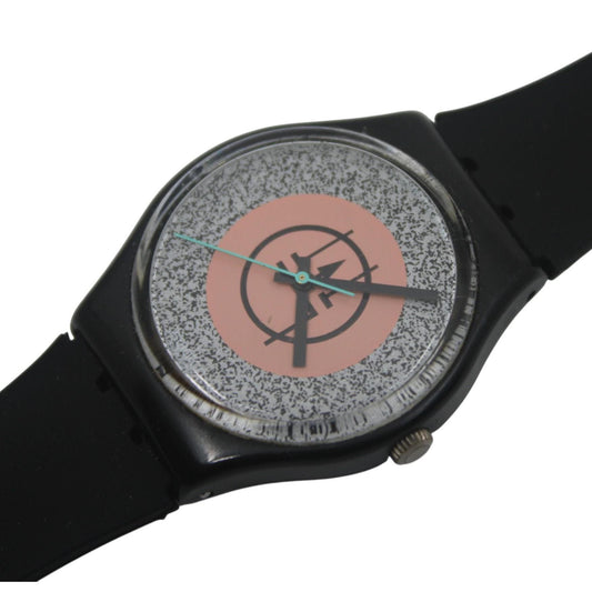 1987 Swatch Gents 'Mackintosh' GB116, working fine, nice, used condition, brandnew strap