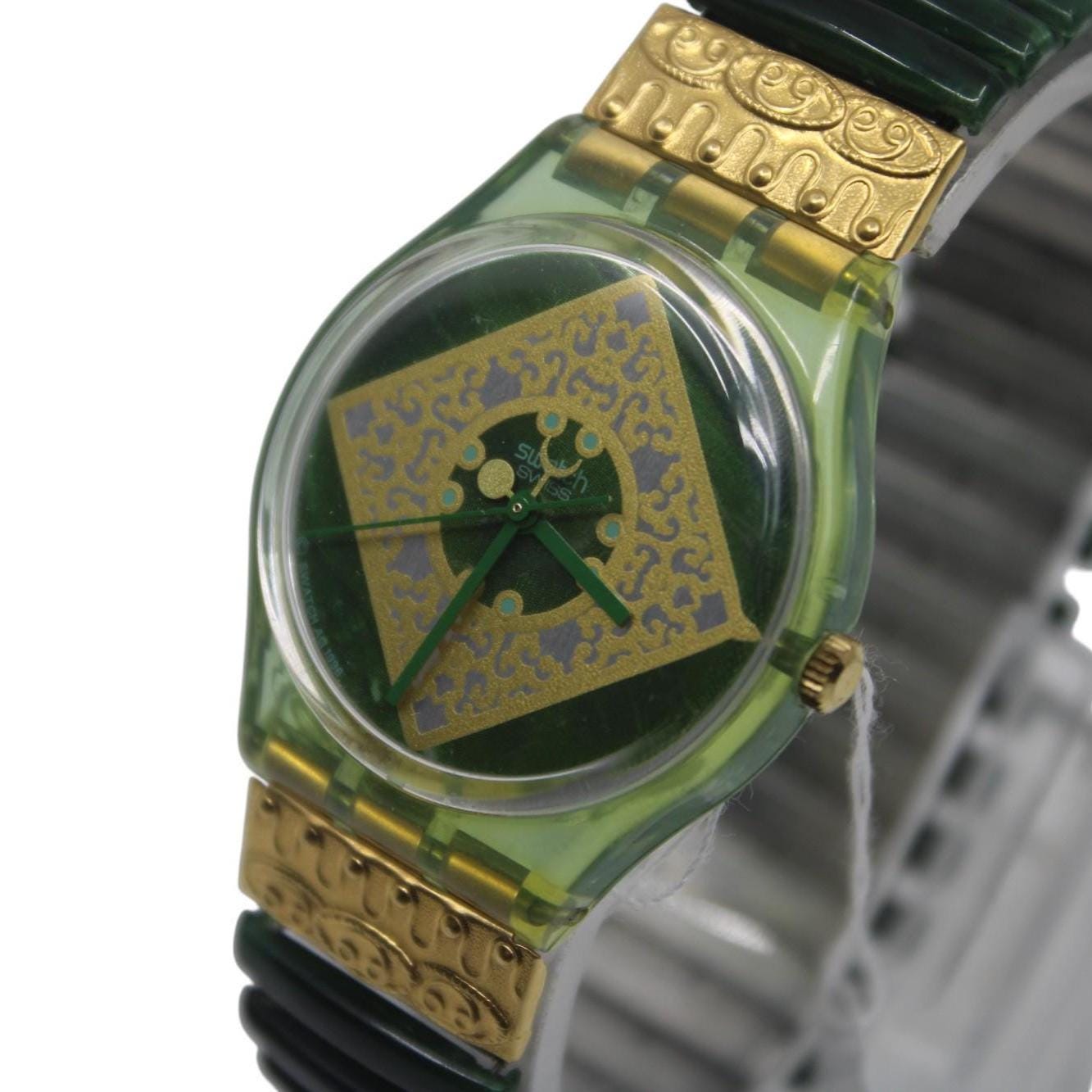 Gents Swatch Watch, 'Jade', GG171, Near Mint, 1997, in perfect working order, Really Good Condition