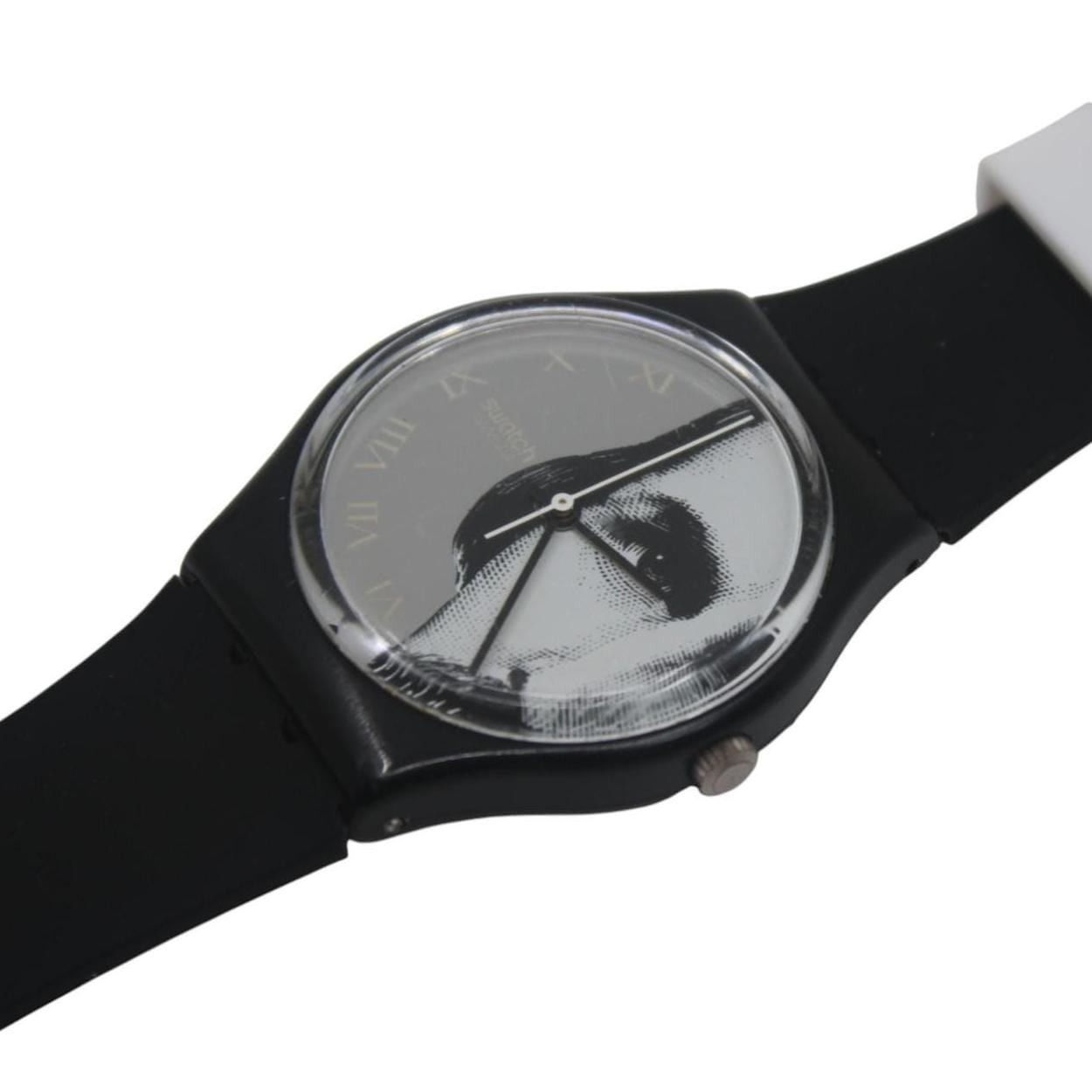 1992, Vintage Gents Swatch, 'Glance', GB149, NO box, Very Nice Condition, working fine, Brandnew Strap