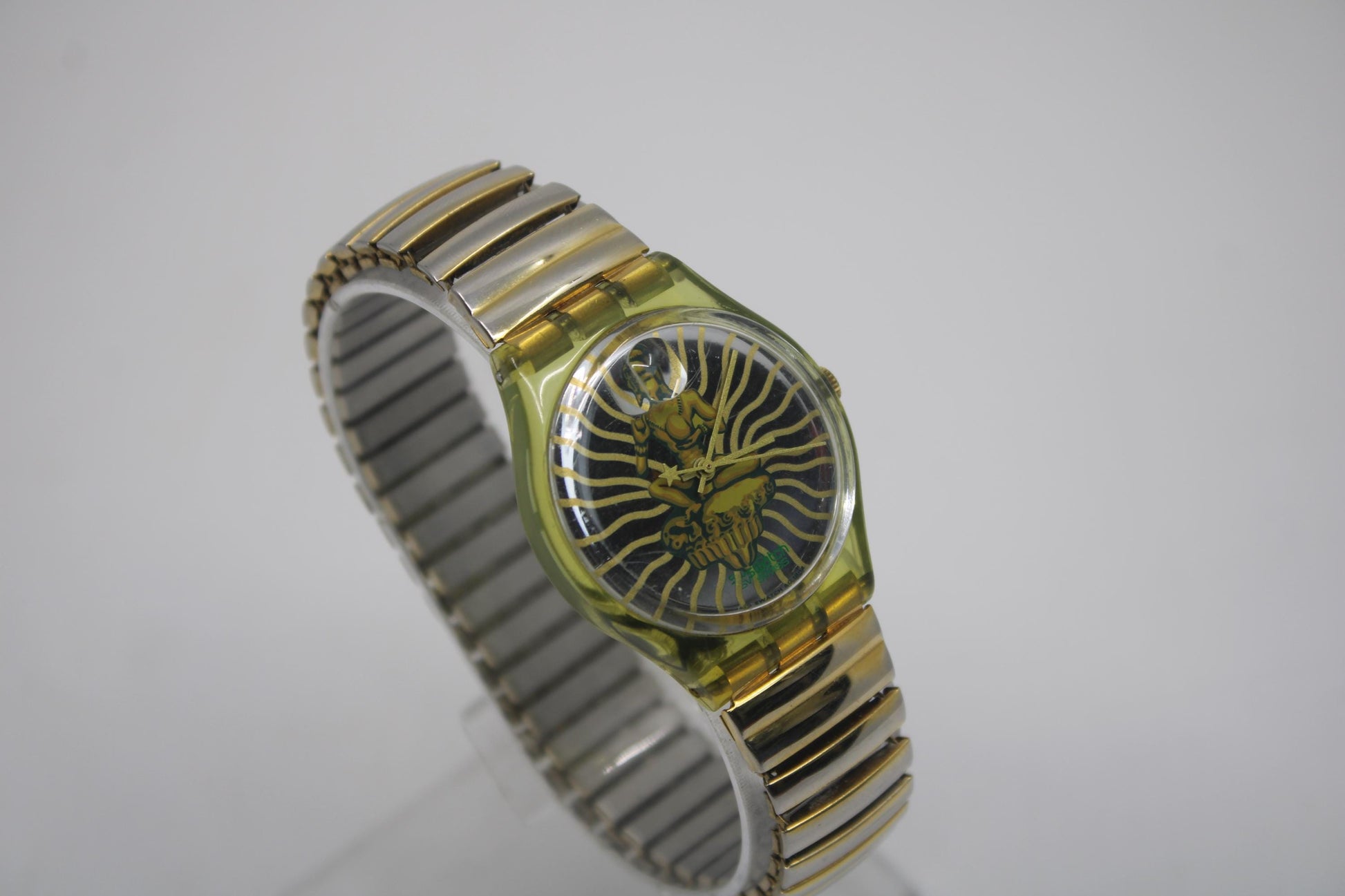 Very Nice 17mm Gents Swatch, 'Tai Sun', GG133, used condition, working fine