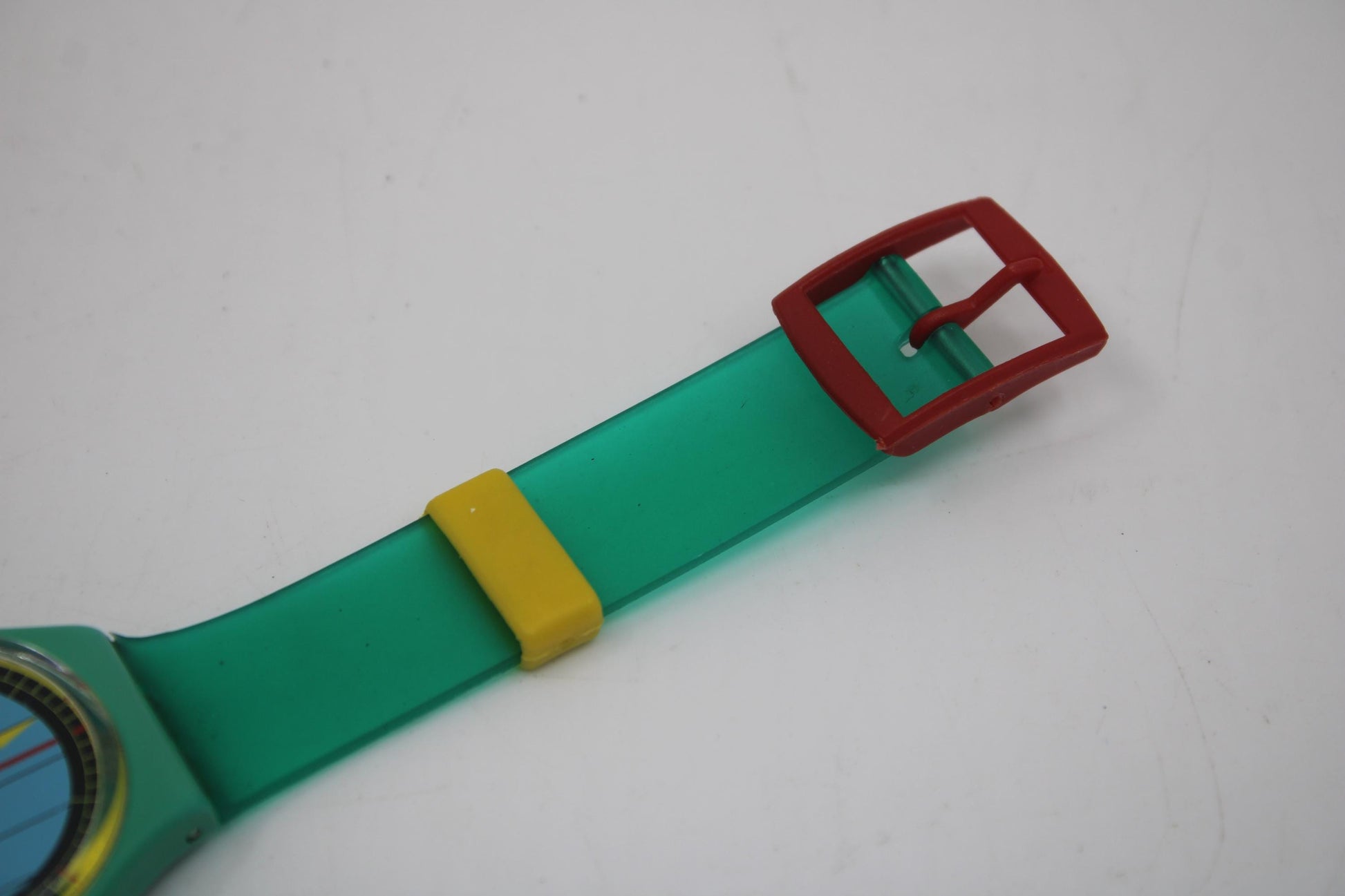 Vintage Swatch watch 'Pago Pago', GL400, working fine, good used condition, brandnew strap