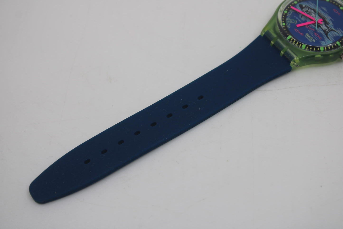 1992, Vintage Gents Swatch, 'Frische Fische' GG116, Mint Condition, working fine, Nice Swatch strap