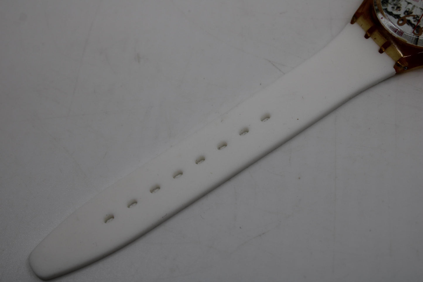 1993, Vintage Gents Swatch, 'Masquerade', GP105, NO box, in a used condition, working fine, with a brandnew strap