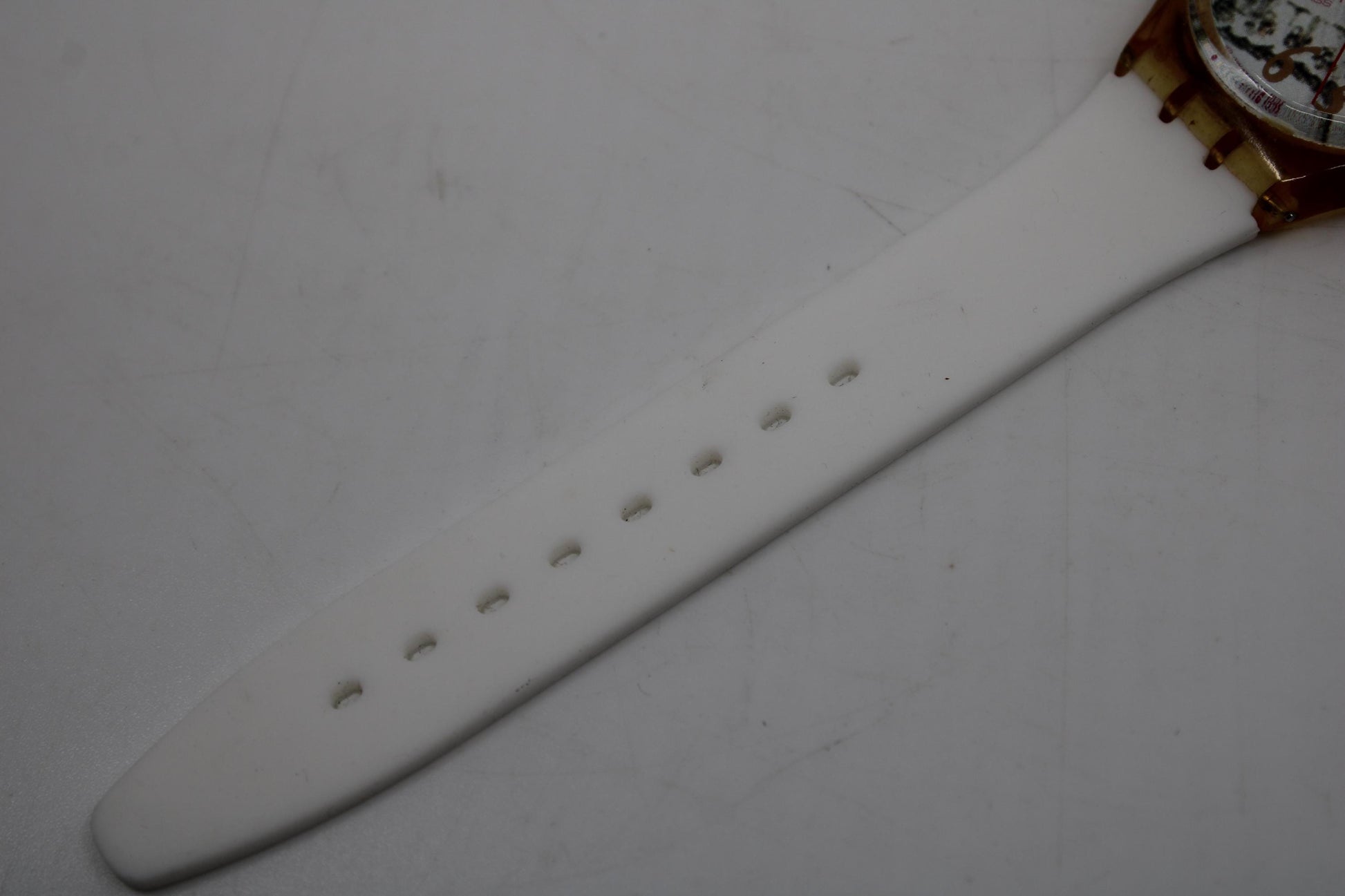 1993, Vintage Gents Swatch, 'Masquerade', GP105, NO box, in a used condition, working fine, with a brandnew strap