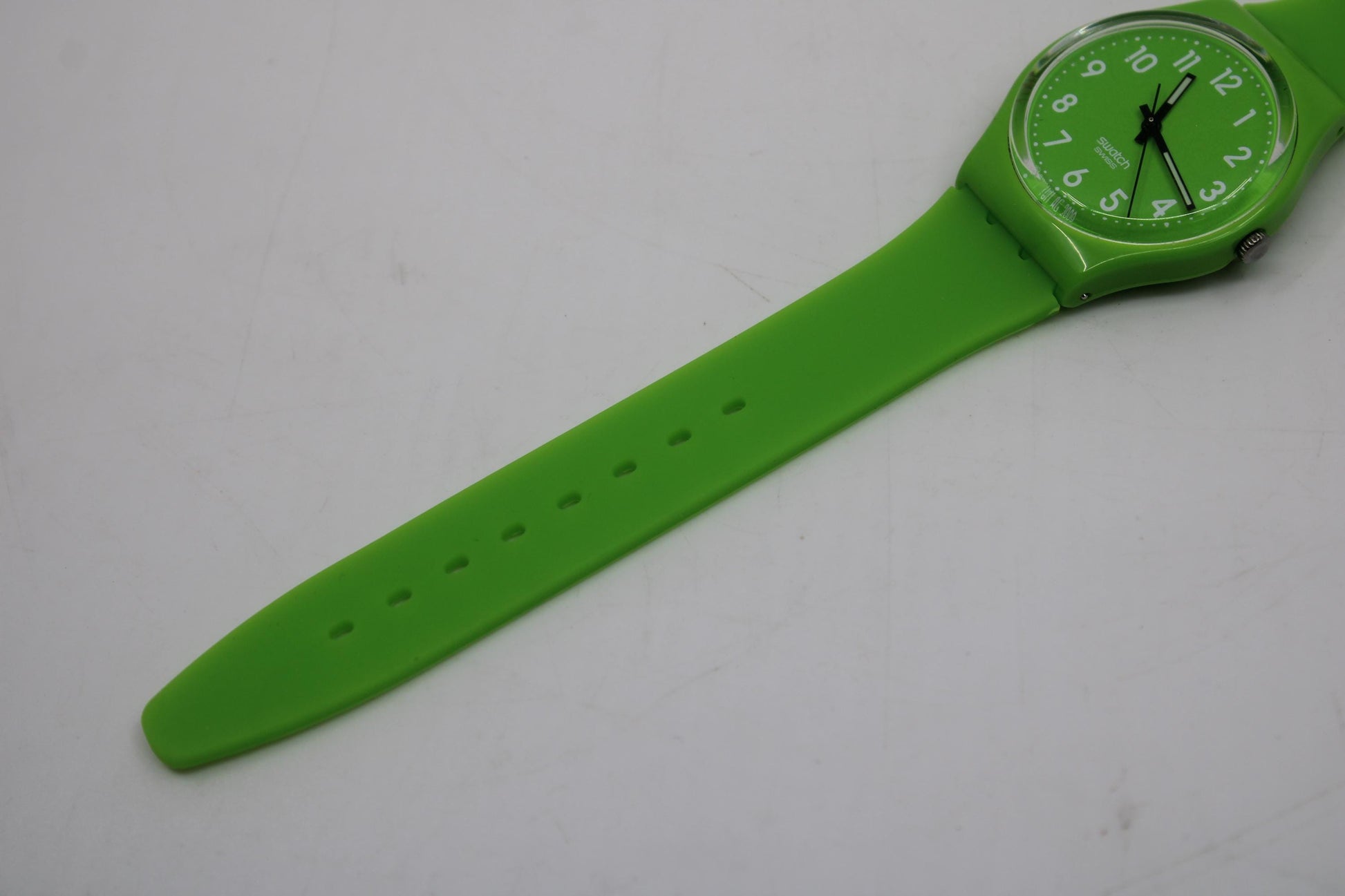 17mm Gents Swatch, Lemongrass, GG204, in nice working order, Nice, Used Condition