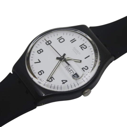 Vintage Gents Swatch 'Once Again', GB743, no box, nice, used condition, new strap
