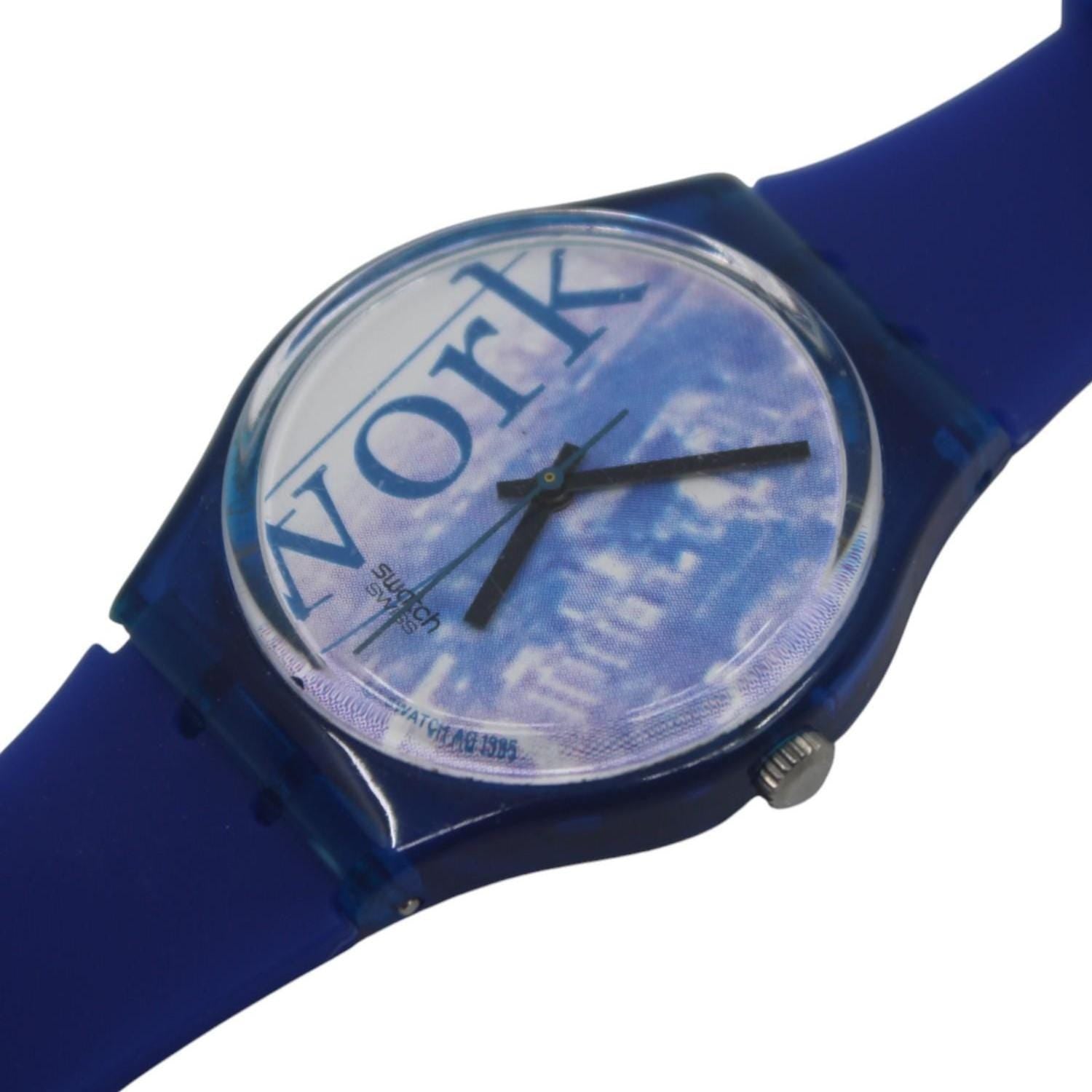 Vintage Gents Swatch 'Networks' GN165, in a Nice, Used condition, working fine, READ Description