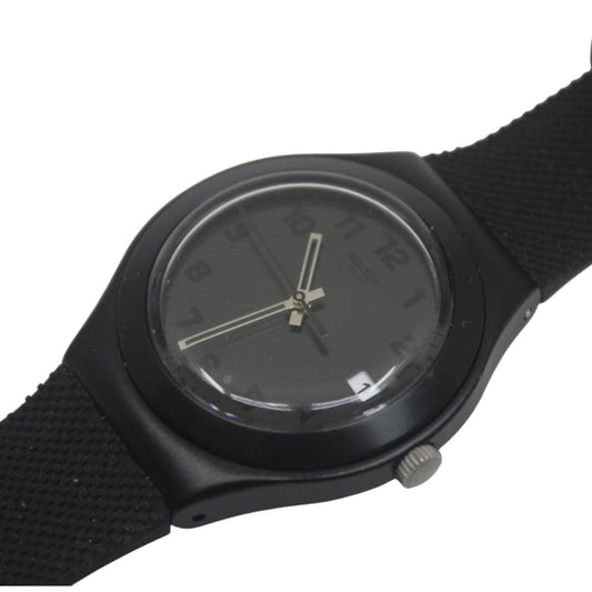 Swatch Irony, 'Black Effect' YGB4007, No Box, Original Strap, Working fine, Beautiful, Near Mint Condition