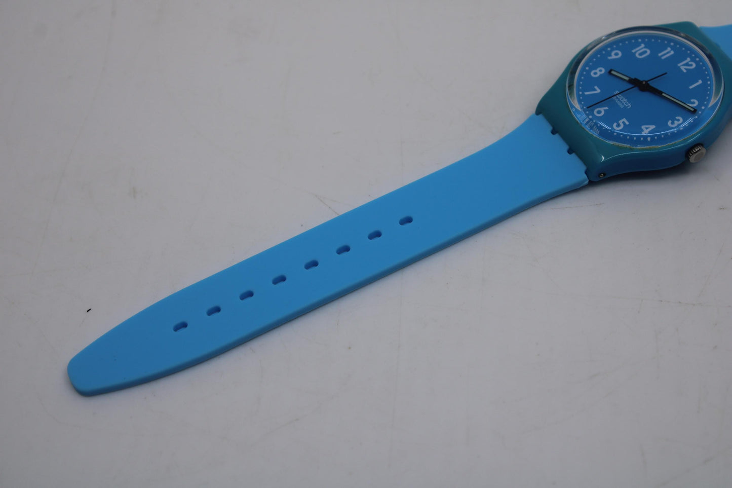 Vintage 17mm Gents Swatch, 'Rise Up', GS138, in very nice, working condition!