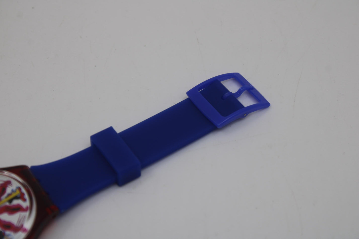 1992 Vintage Gents Swatch 'Chicchirichi' GR112, in mint condition, working fine with brandnew strap