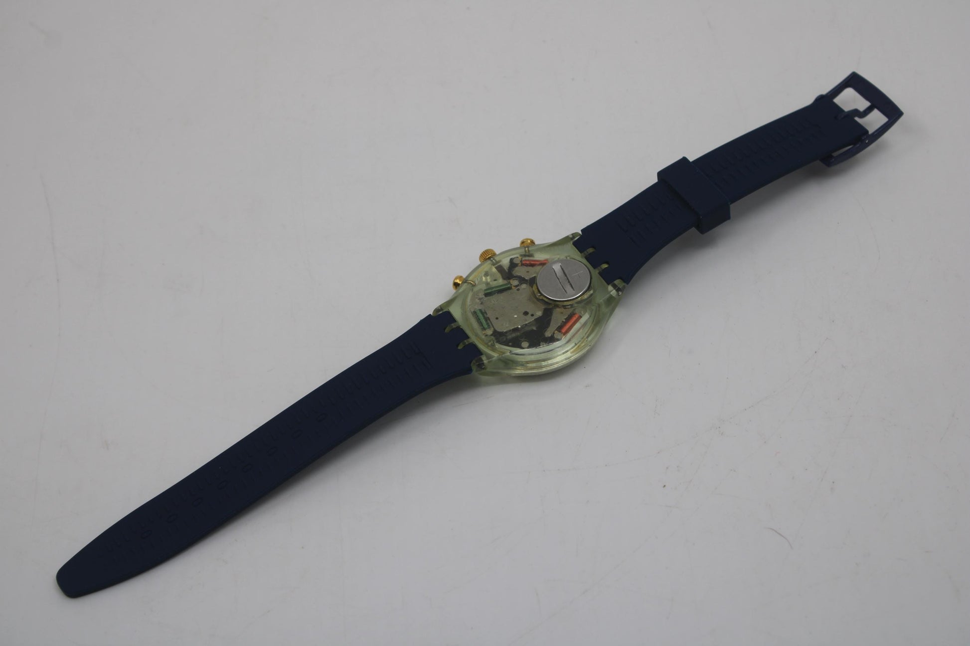 Vintage Gents Chrono Swatch 'Hitch Hiker' SCG10-4, Good, Used Condition, with brandnew strap